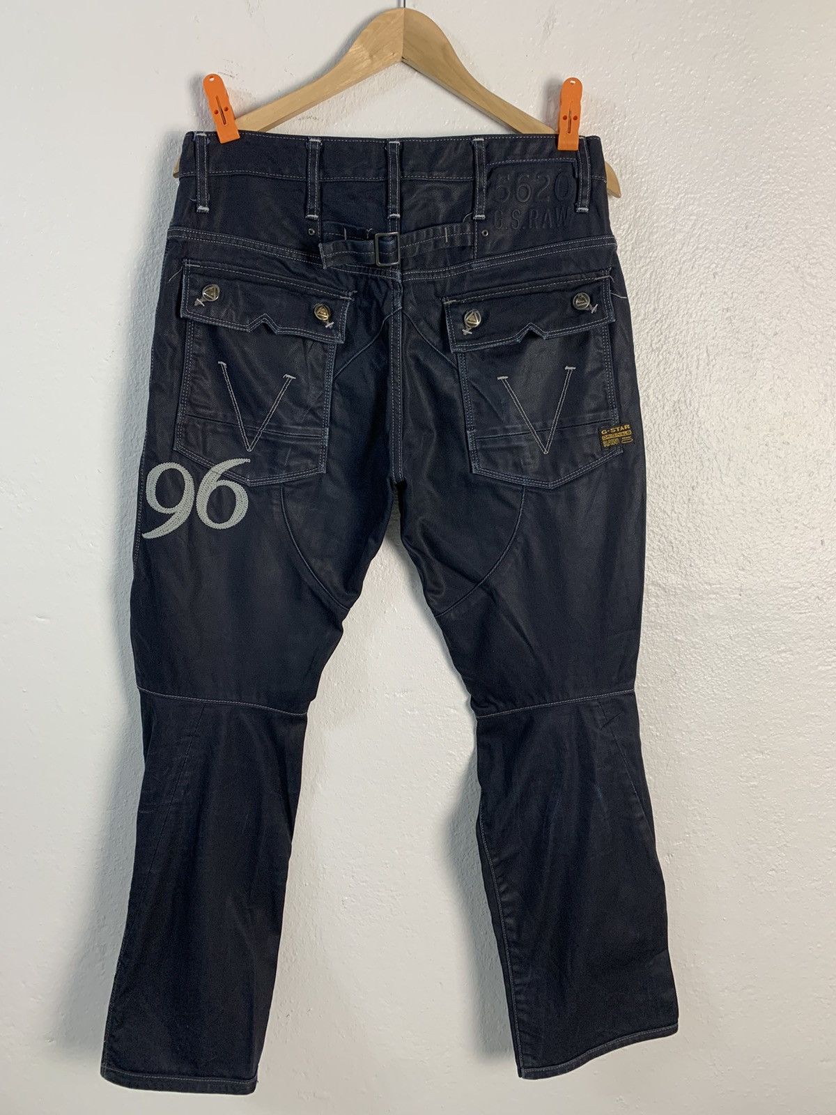 image of G Star Raw Gstar Raw Pants in Blue, Men's (Size 33)