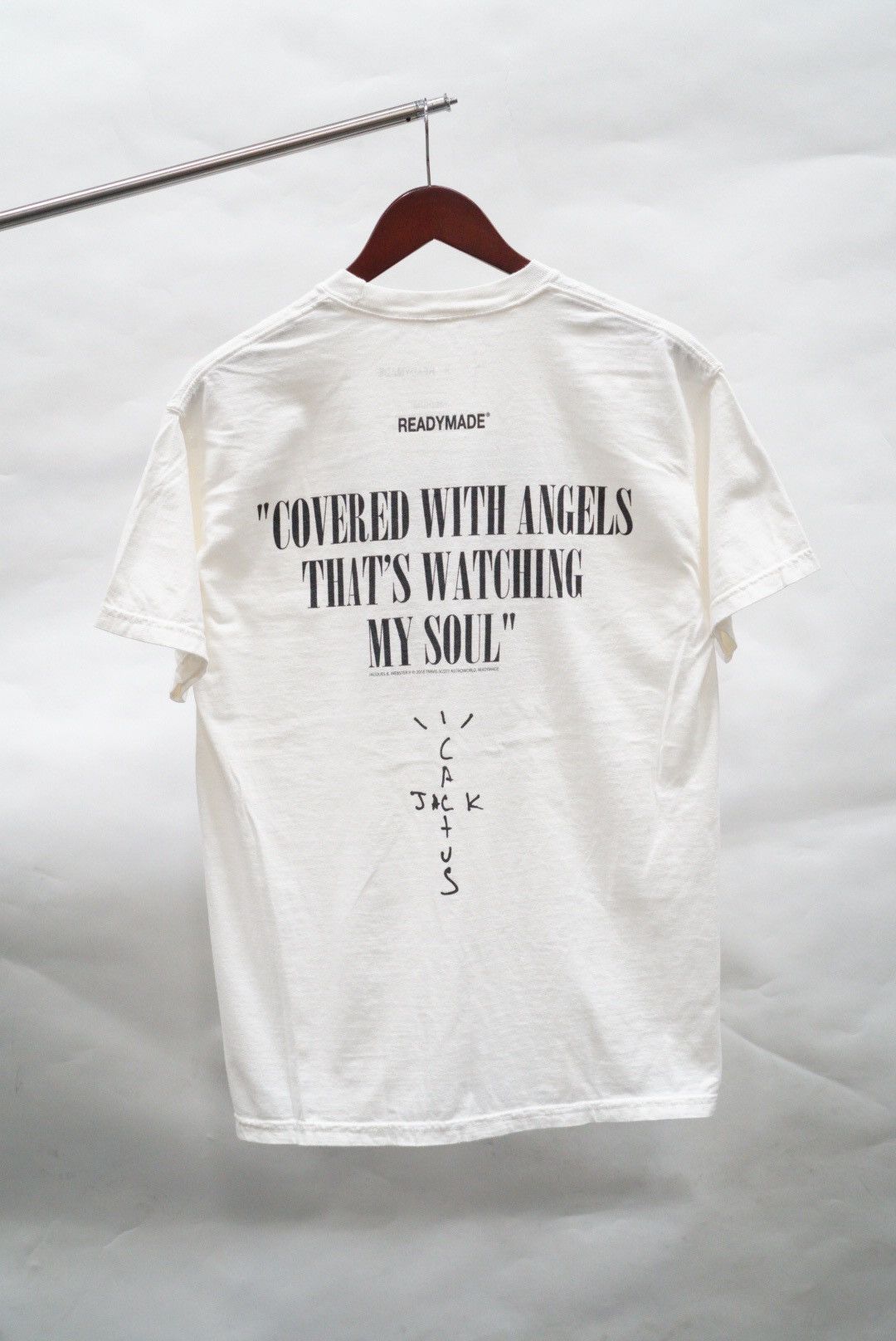 レディメイド！Travis Scott Cactus Jack x Readymade Tee White Travis Scott Cactus Jack x Readymade Tee White Men's - FW18 - US