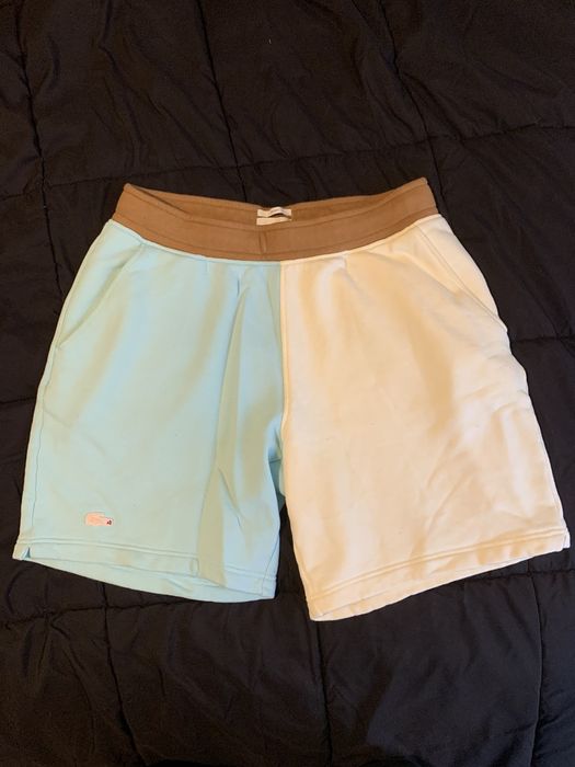 Lacoste Golf Wang x Lacoste Shorts Blue/White/Brown Grailed