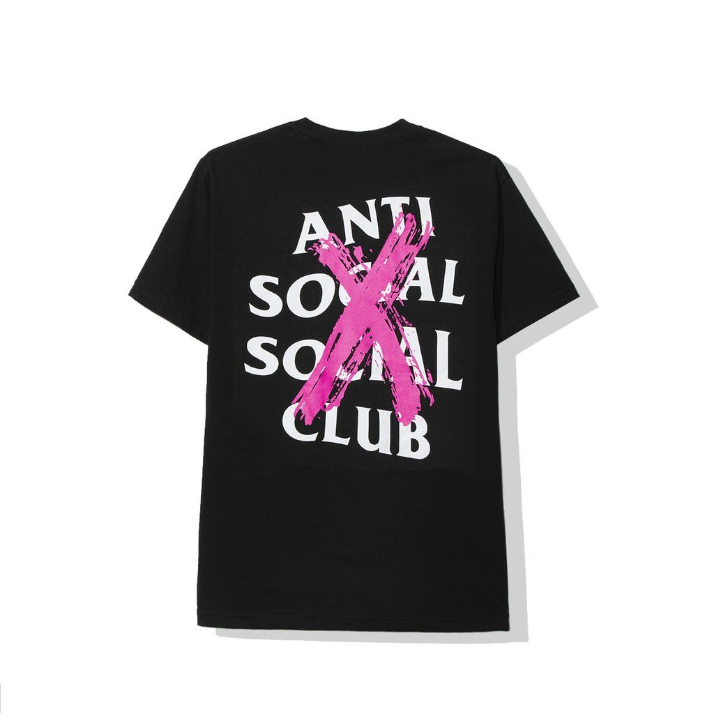 DS ASSC Cancelled Pink Tee Anti Social Social Club New
