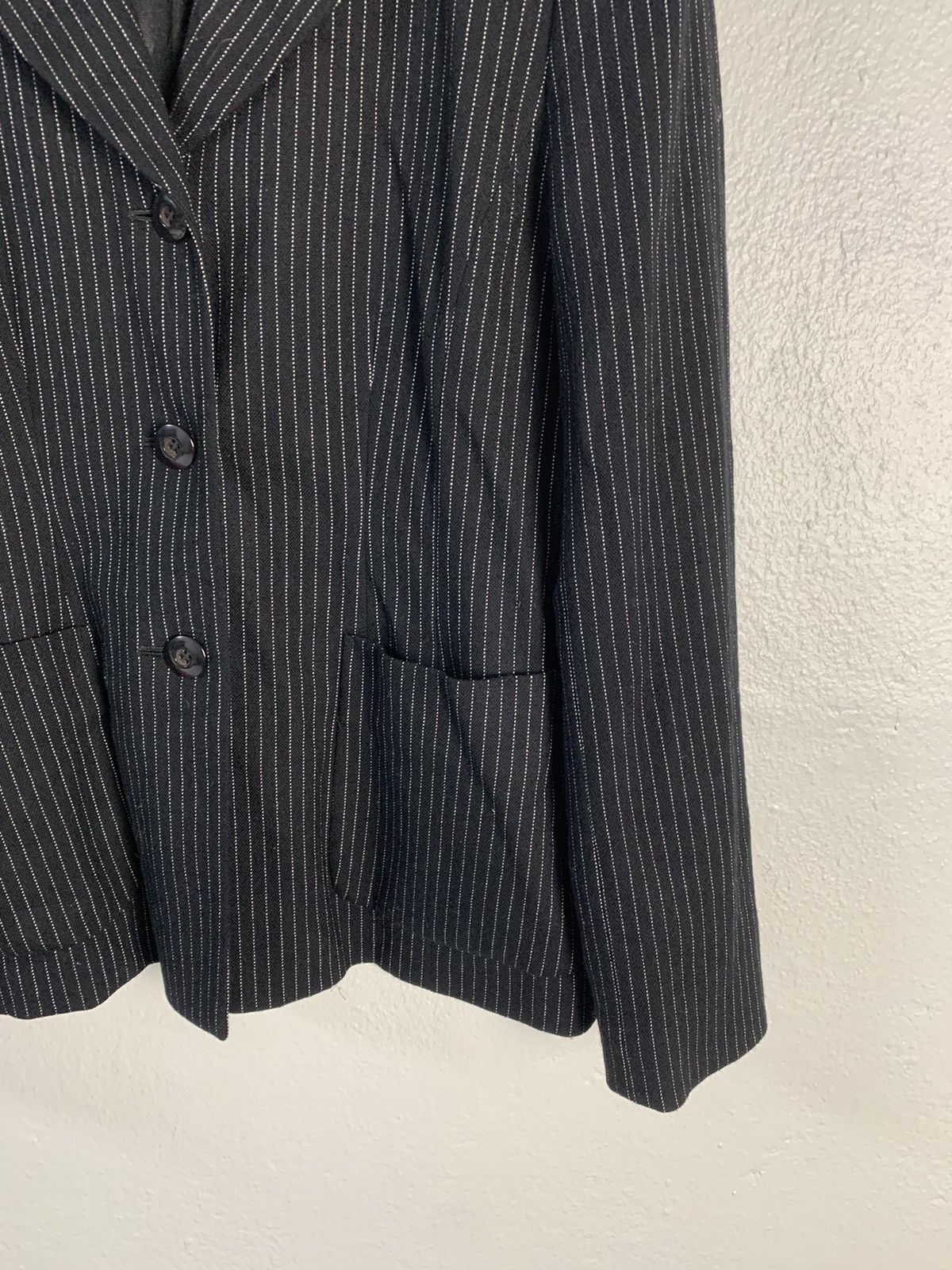 Sonia Rykiel Rukiel Inscription Stripe Women Jacket Size M / US 6-8 / IT 42-44 - 2 Thumbnail