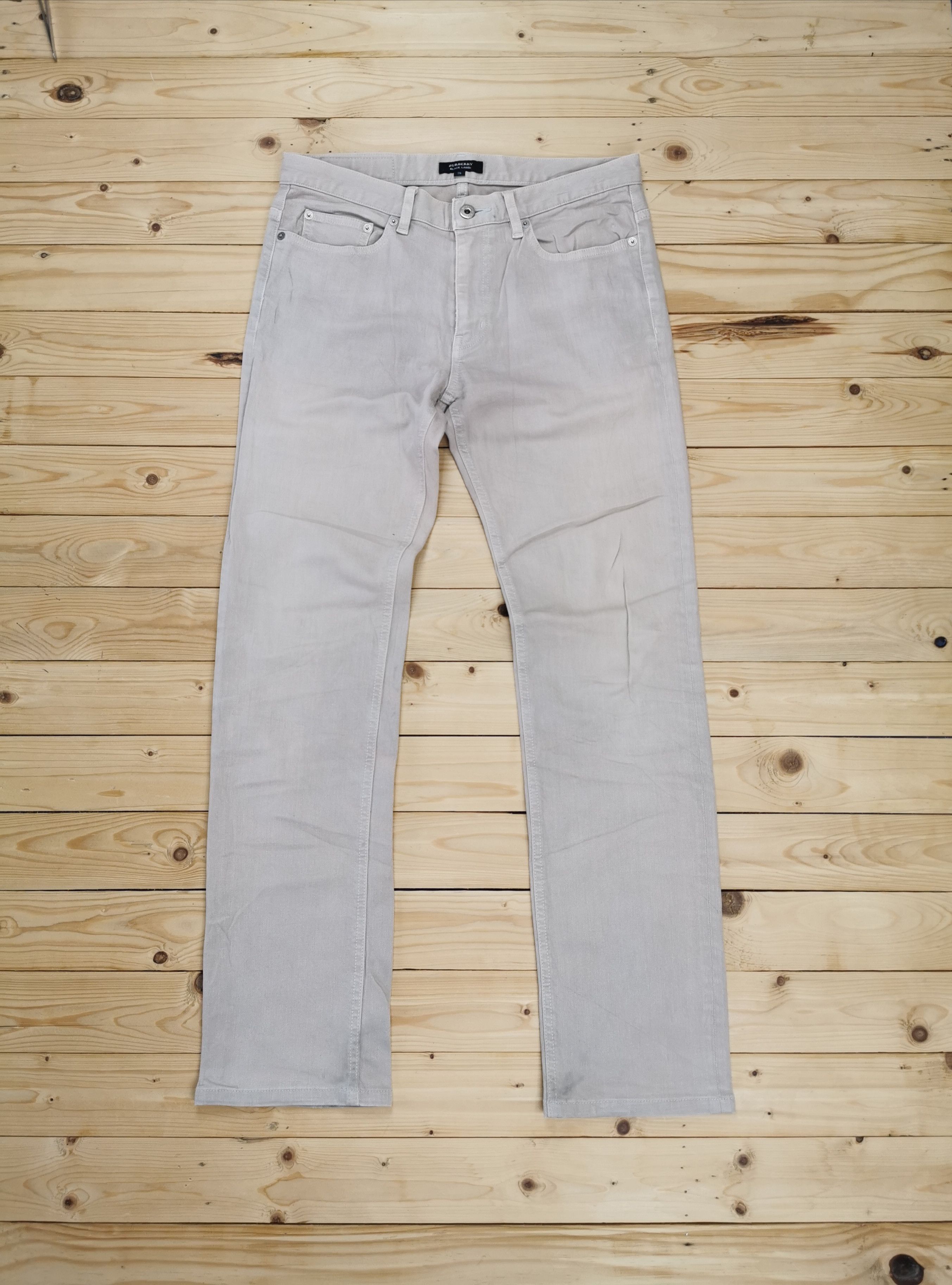Burberry × Burberry Prorsum Burberry Black Label Slim Fit Jeans Size US 31 - 1 Thumbnail