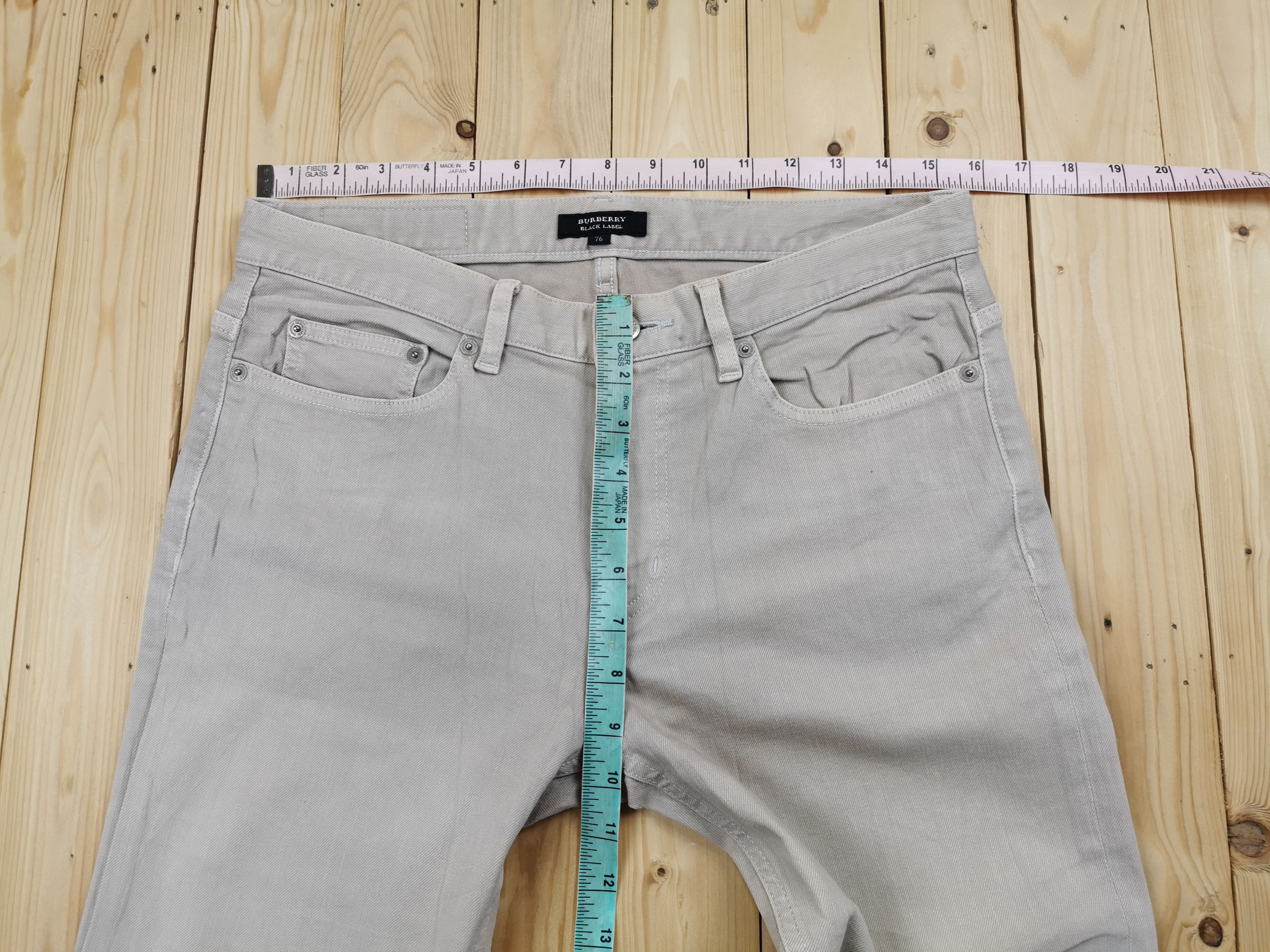 Burberry × Burberry Prorsum Burberry Black Label Slim Fit Jeans Size US 31 - 8 Thumbnail