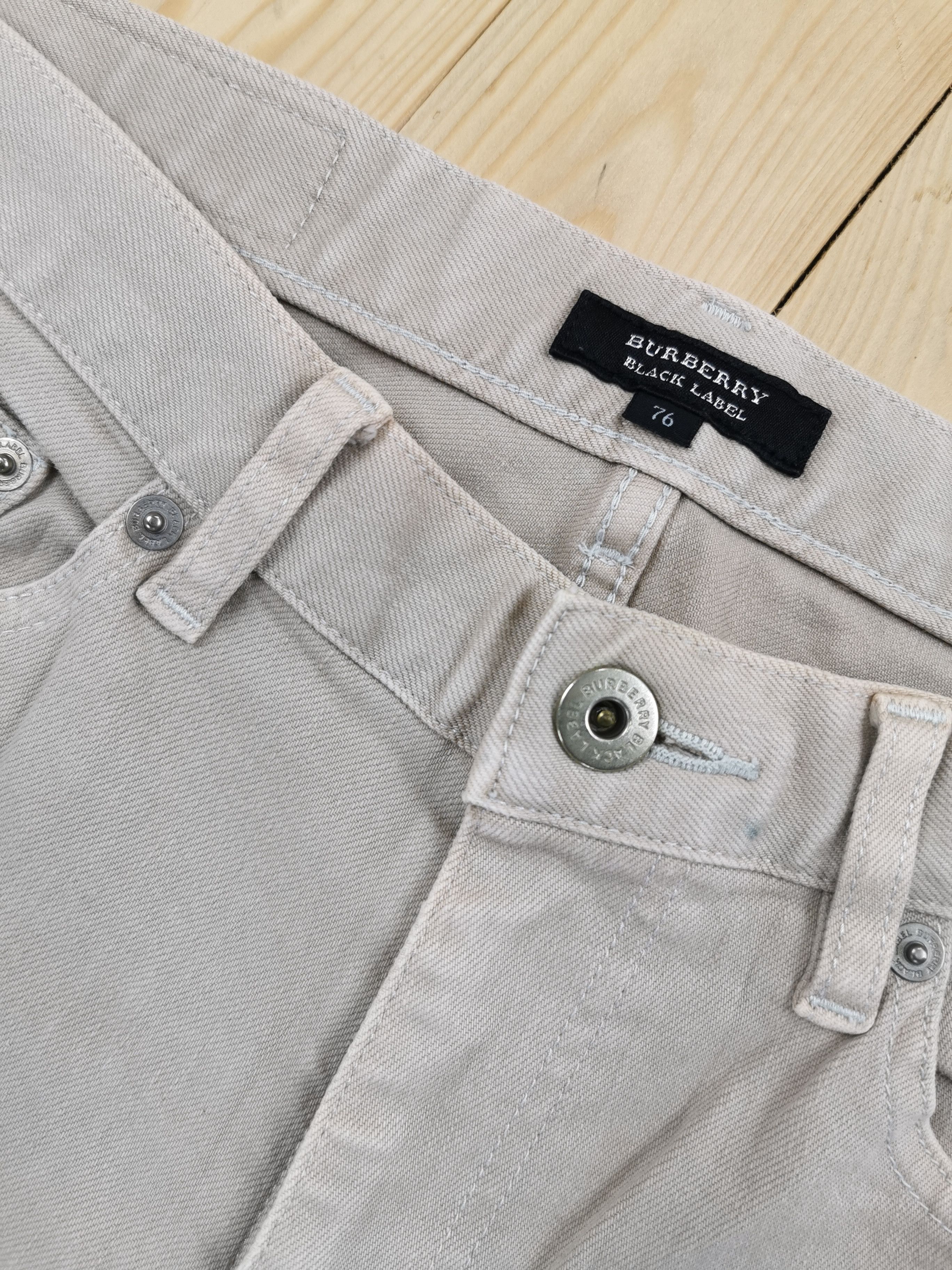 Burberry × Burberry Prorsum Burberry Black Label Slim Fit Jeans Size US 31 - 2 Thumbnail