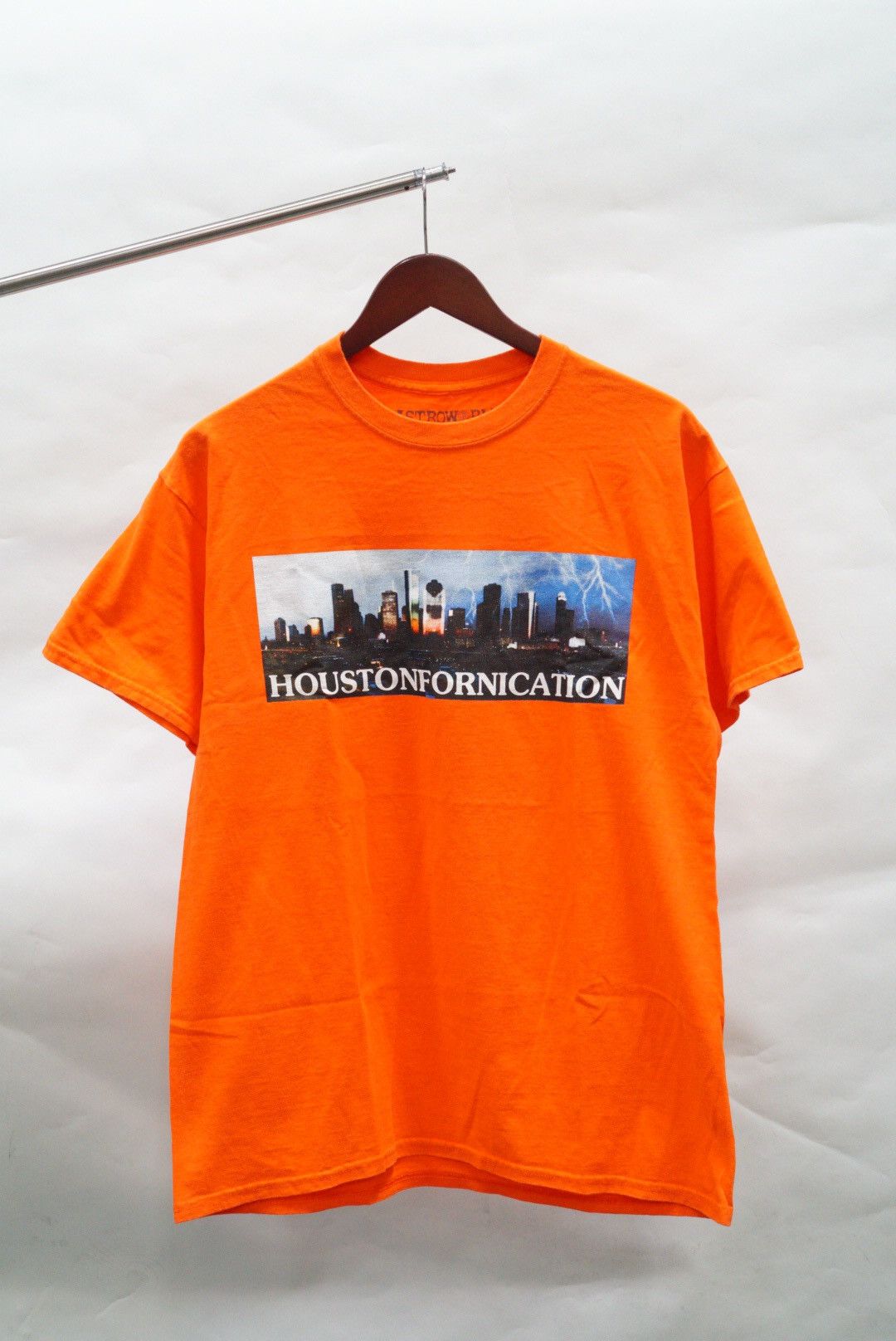 TRAVIS SCOTT Astroworld Houston Exclusive T-Shirt Orange