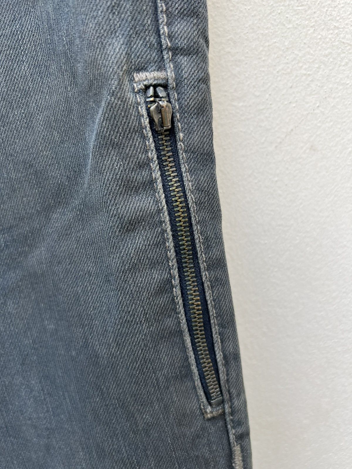 Neil Barrett Vintage Neil Barret Italy Waxed Denim Jeans Size US 32 / EU 48 - 9 Thumbnail