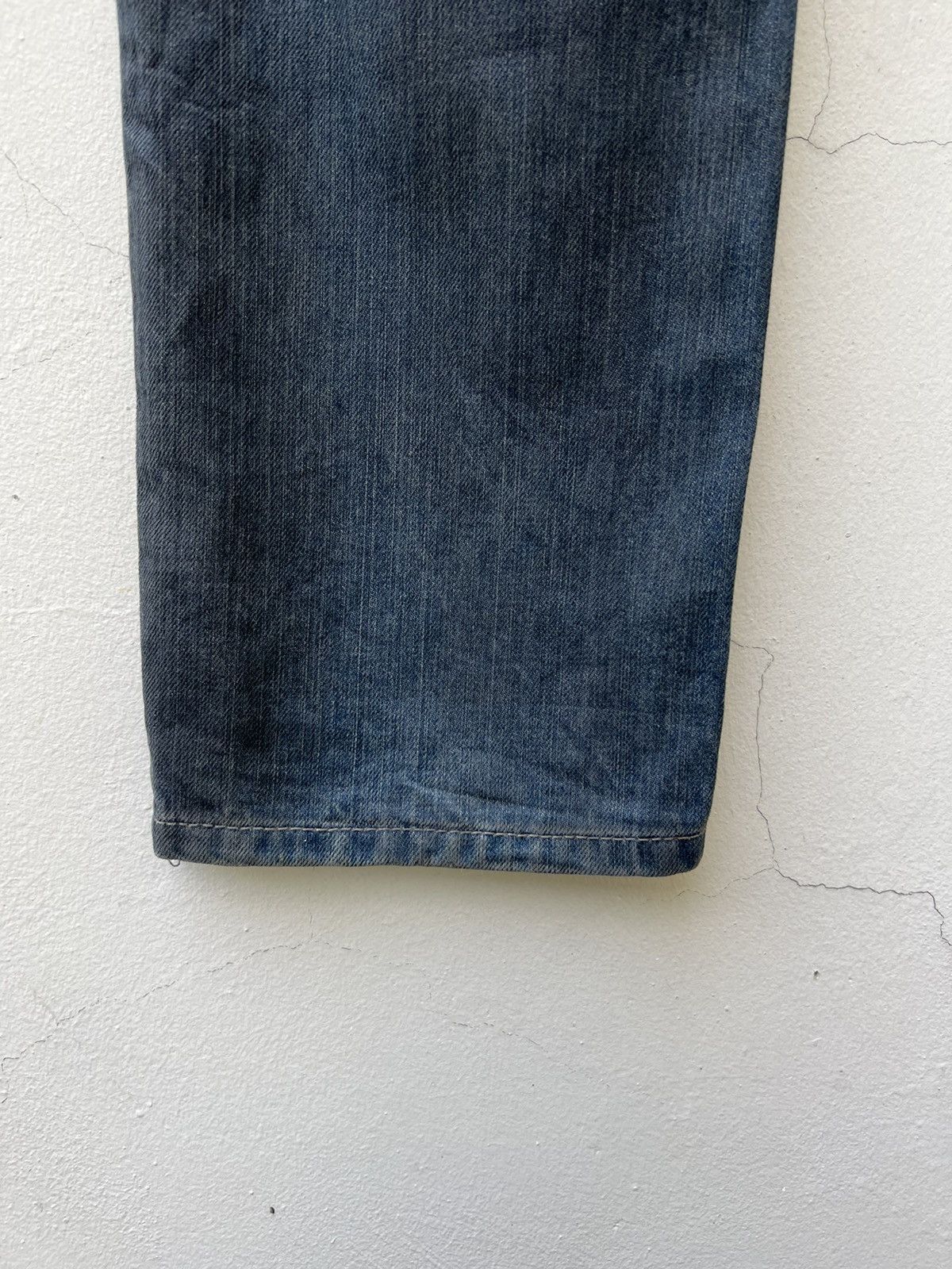 Neil Barrett Vintage Neil Barret Italy Waxed Denim Jeans Size US 32 / EU 48 - 17 Thumbnail