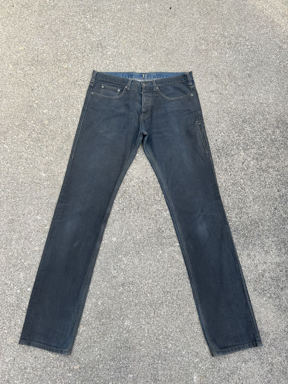 Neil Barrett Vintage Neil Barret Italy Waxed Denim Jeans Size US 32 / EU 48 - 1 Thumbnail