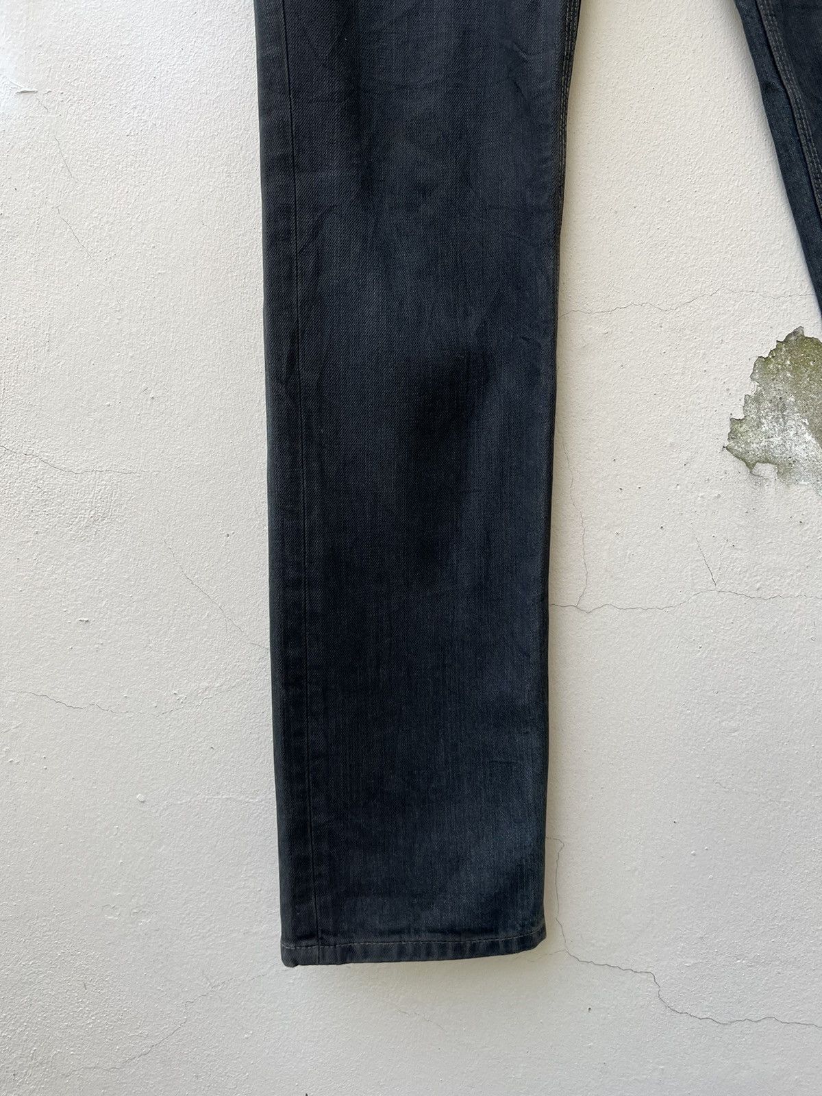 Neil Barrett Vintage Neil Barret Italy Waxed Denim Jeans Size US 32 / EU 48 - 7 Thumbnail