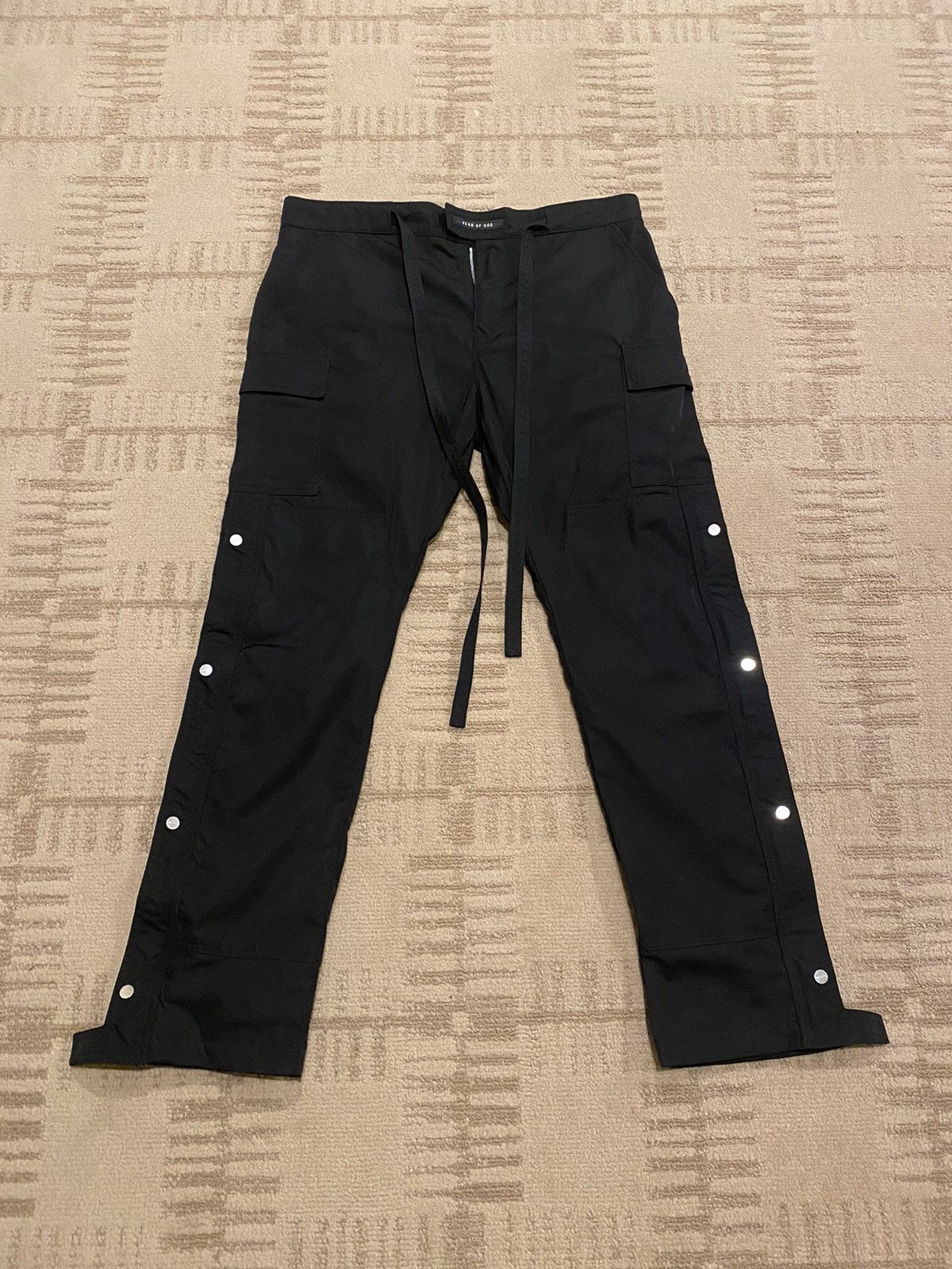 Fear Of God Sixth Collection Nylon Cargo Pants