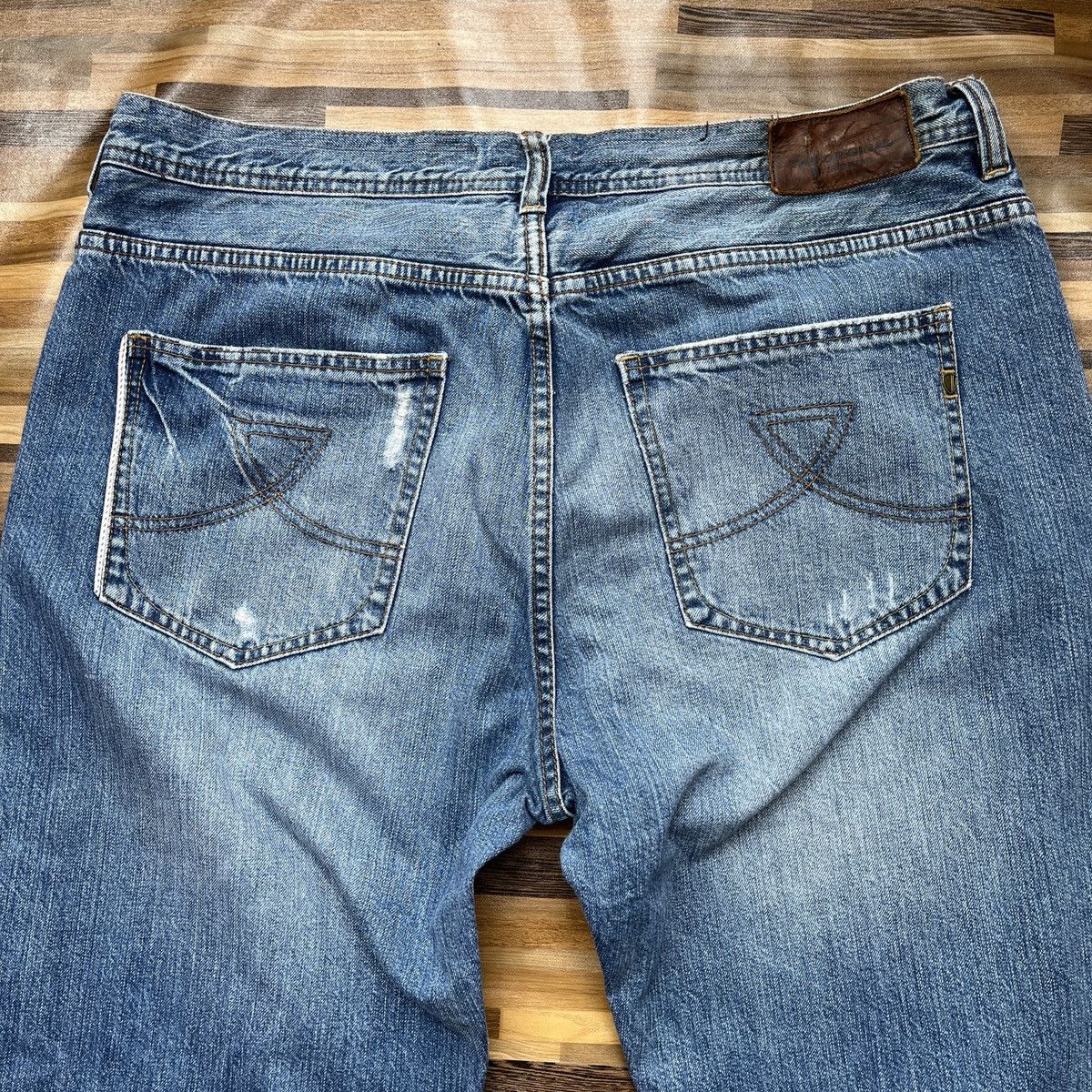 Ben Sherman Baggy Ben Sherman Denim Big Beat Straight Cut Size US 38 / EU 54 - 16 Thumbnail