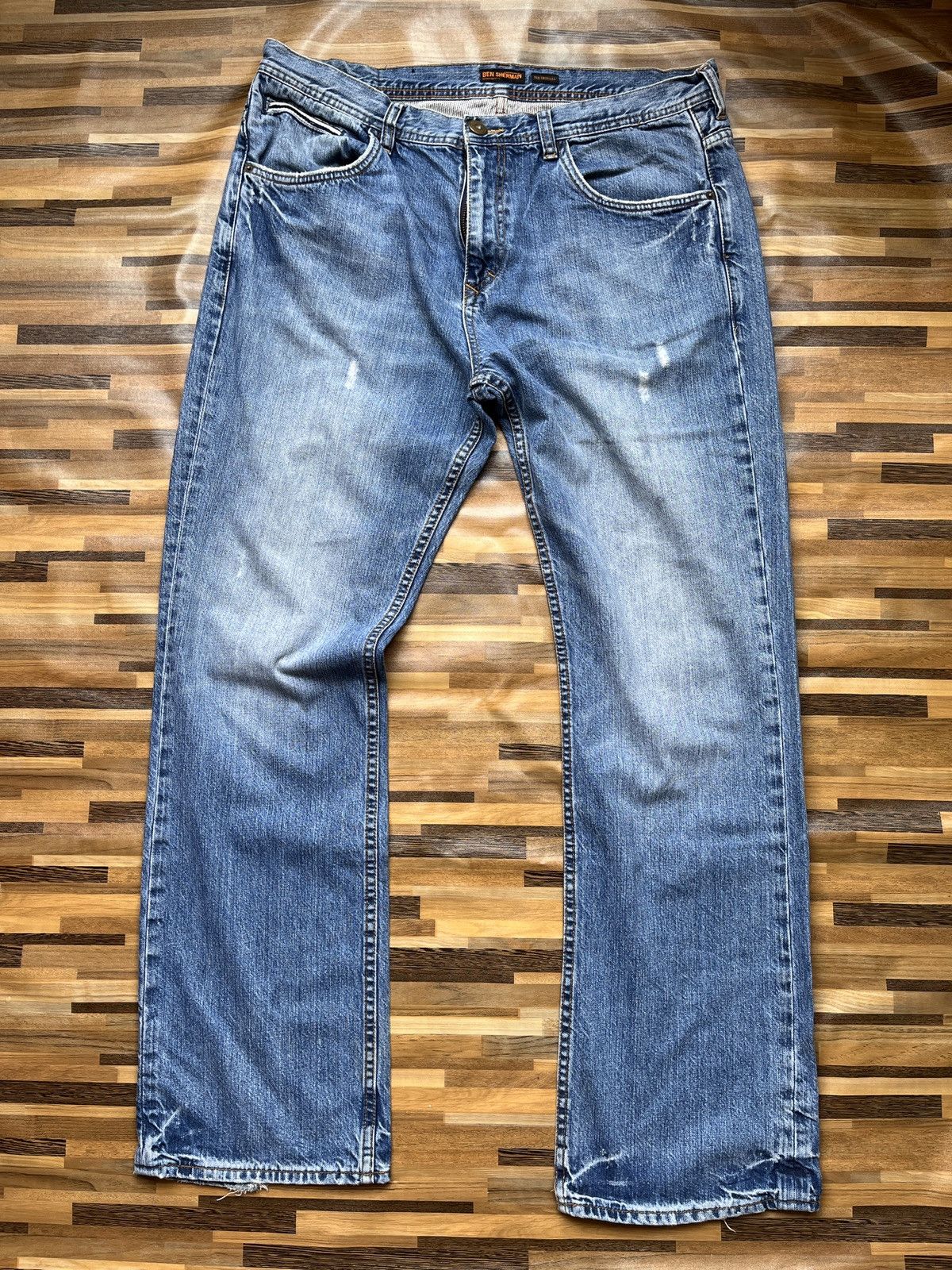 Ben Sherman Baggy Ben Sherman Denim Big Beat Straight Cut Size US 38 / EU 54 - 19 Thumbnail