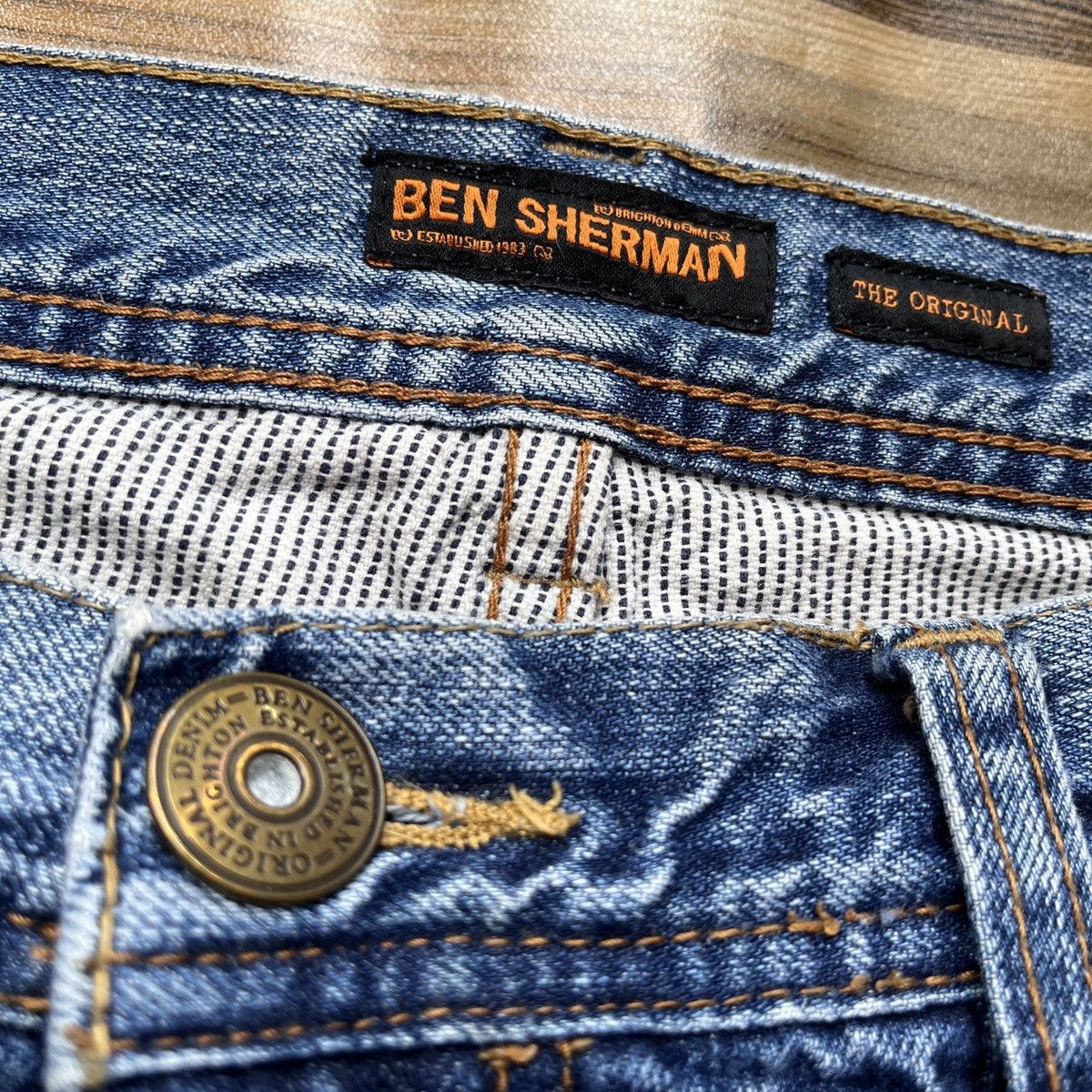 Ben Sherman Baggy Ben Sherman Denim Big Beat Straight Cut Size US 38 / EU 54 - 6 Thumbnail