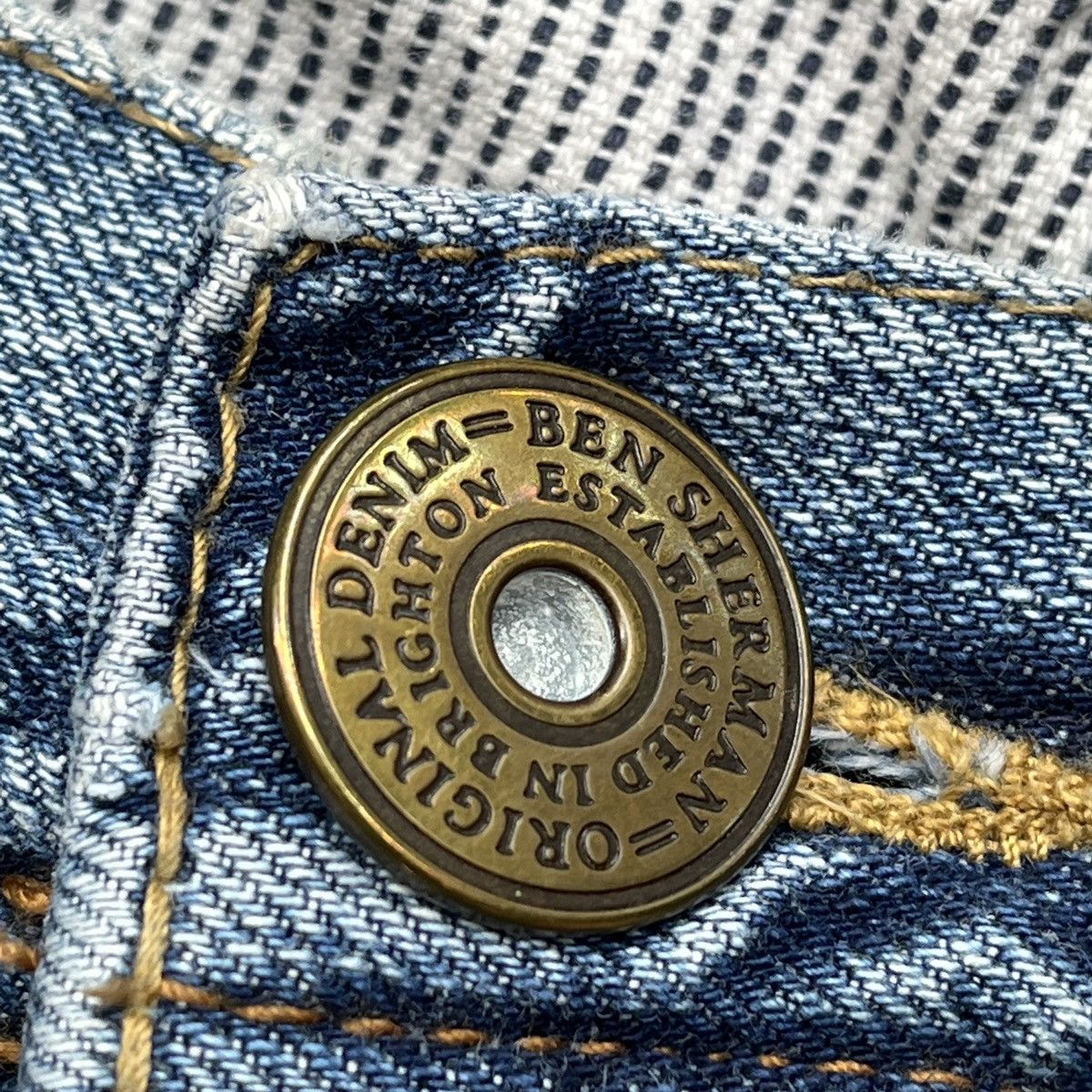 Ben Sherman Baggy Ben Sherman Denim Big Beat Straight Cut Size US 38 / EU 54 - 7 Thumbnail