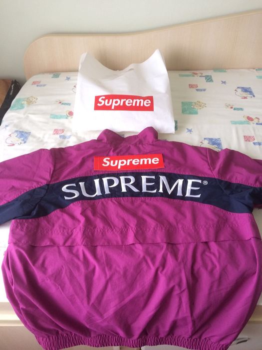 Supreme Supreme Arc Track Jacket Magenta | Grailed