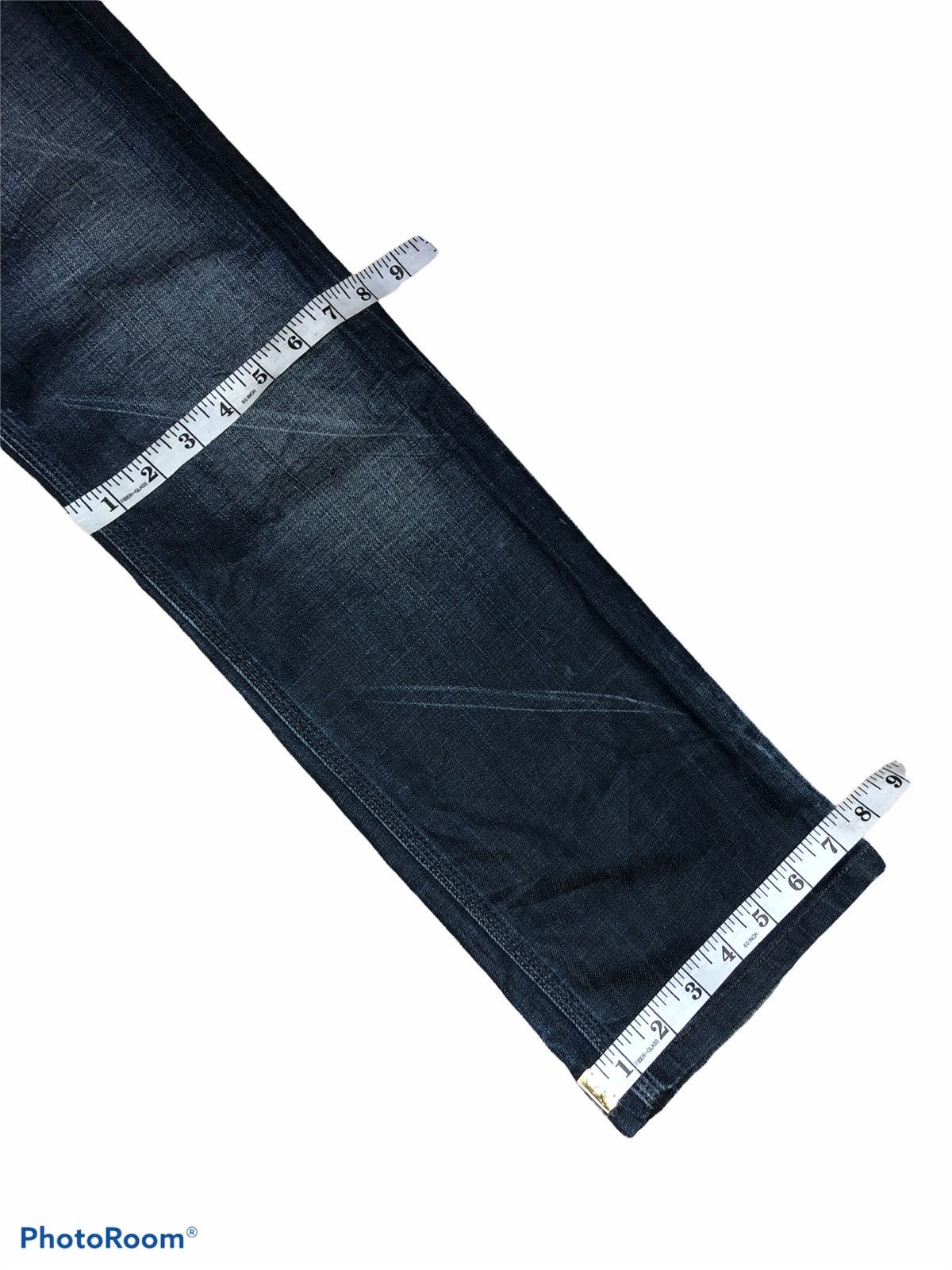 Japanese Brand BACK NUMBER WASHED BLUE DENIM Size US 28 / EU 44 - 9 Thumbnail