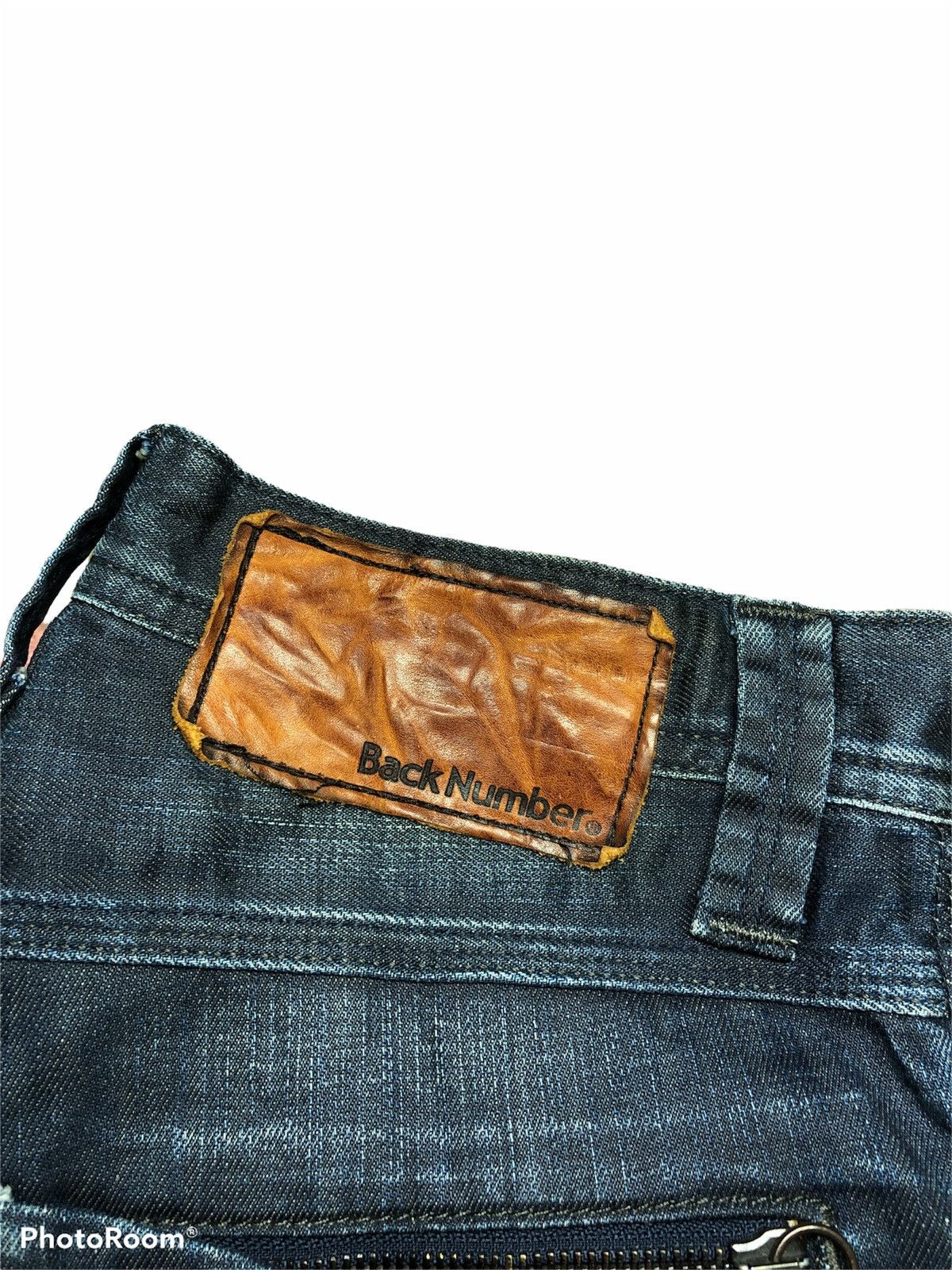 Japanese Brand BACK NUMBER WASHED BLUE DENIM Size US 28 / EU 44 - 3 Thumbnail