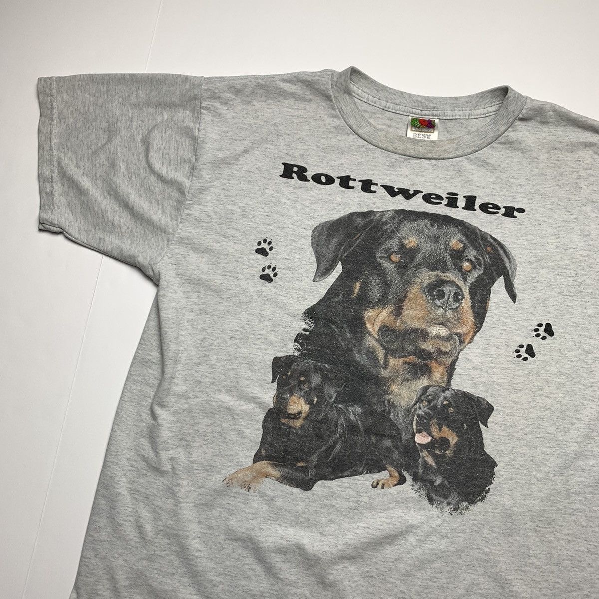 Vintage Vintage Rottweiler Dog T Shirt Rare Rap Tee sz Large Size US L / EU 52-54 / 3 - 1 Thumbnail