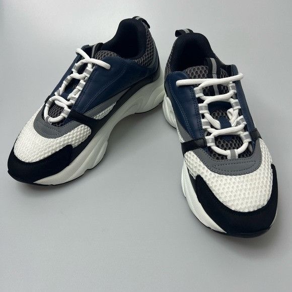 Dior Dior B22 Sneakers Blue/Grey/White Men’s EU 39/US 6 $1,300 Size US 6 / EU 39 - 3 Thumbnail