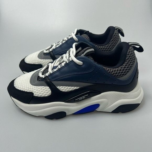 Dior Dior B22 Sneakers Blue/Grey/White Men’s EU 39/US 6 $1,300 Size US 6 / EU 39 - 4 Thumbnail