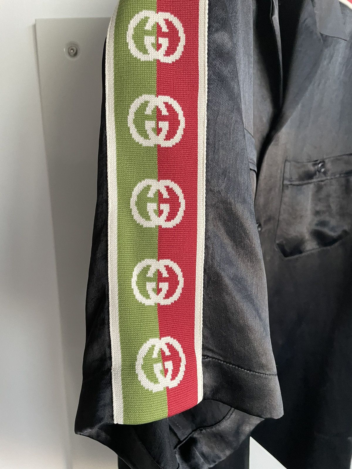 Gucci Limited Edition Rare Runway GG Logo Japanese Acetate Shirt Size US L / EU 52-54 / 3 - 18 Thumbnail