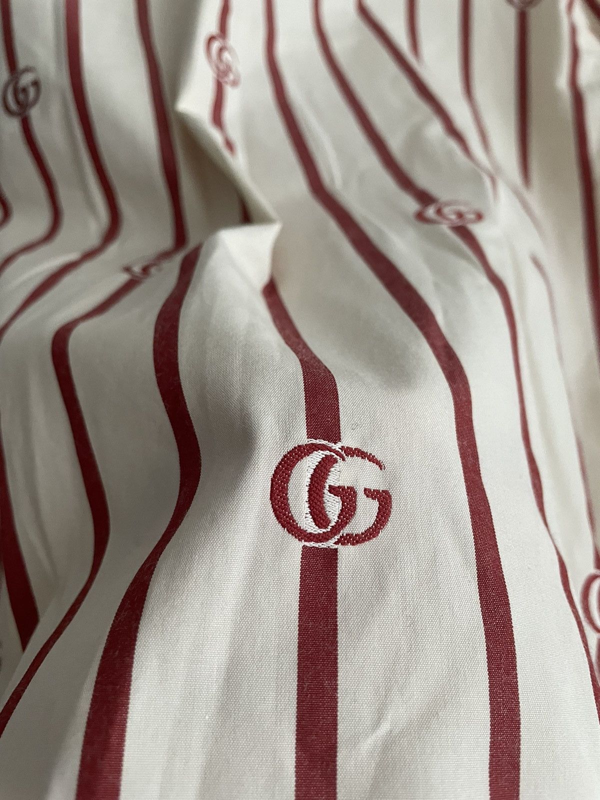 Gucci Super Runway Brand NEW Interlocking Gucci GG Logo Shirt Size US L / EU 52-54 / 3 - 6 Thumbnail