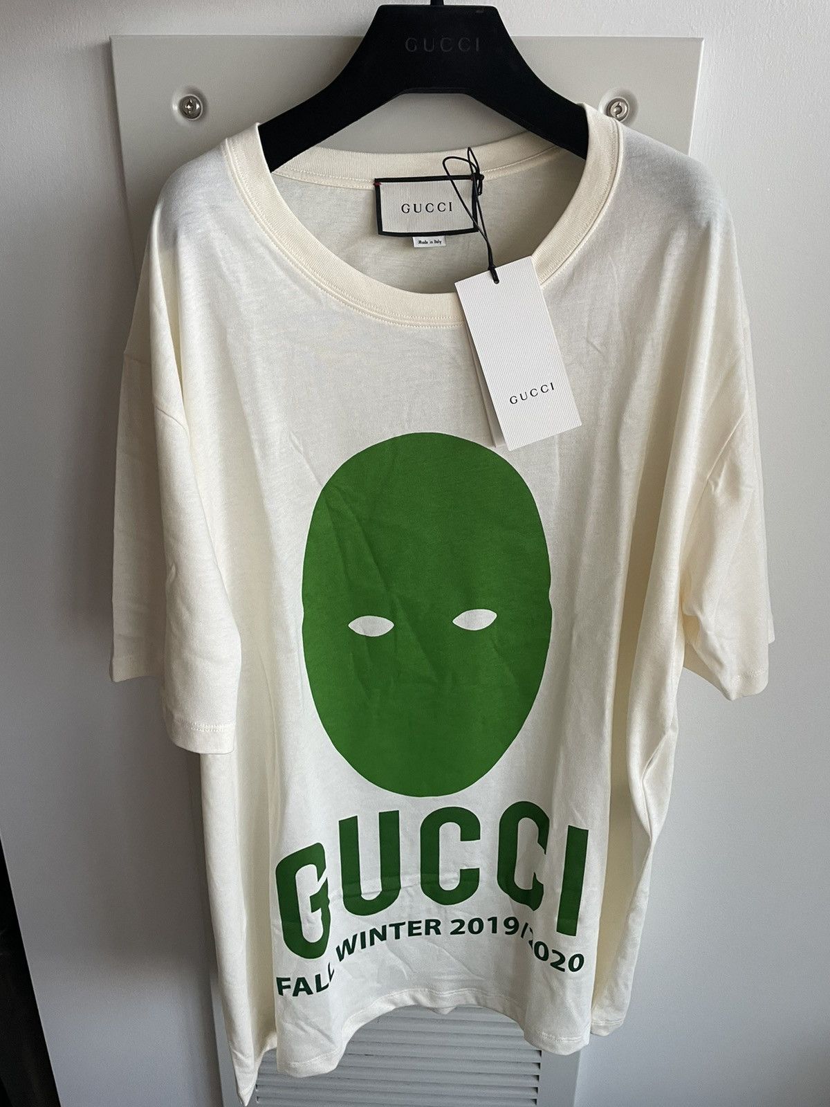 Gucci Rare Super Runway Brand New Gucci Logo Tee Limited Edition Size US XL / EU 56 / 4 - 6 Thumbnail