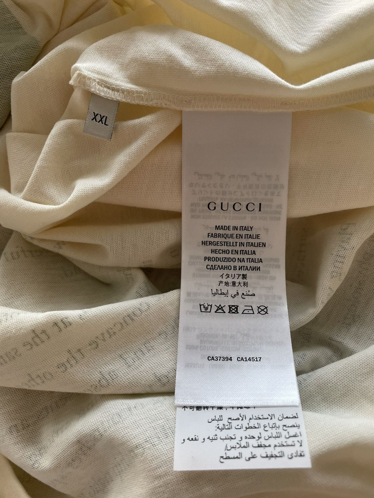 Gucci Rare Super Runway Brand New Gucci Logo Tee Limited Edition Size US XL / EU 56 / 4 - 8 Thumbnail