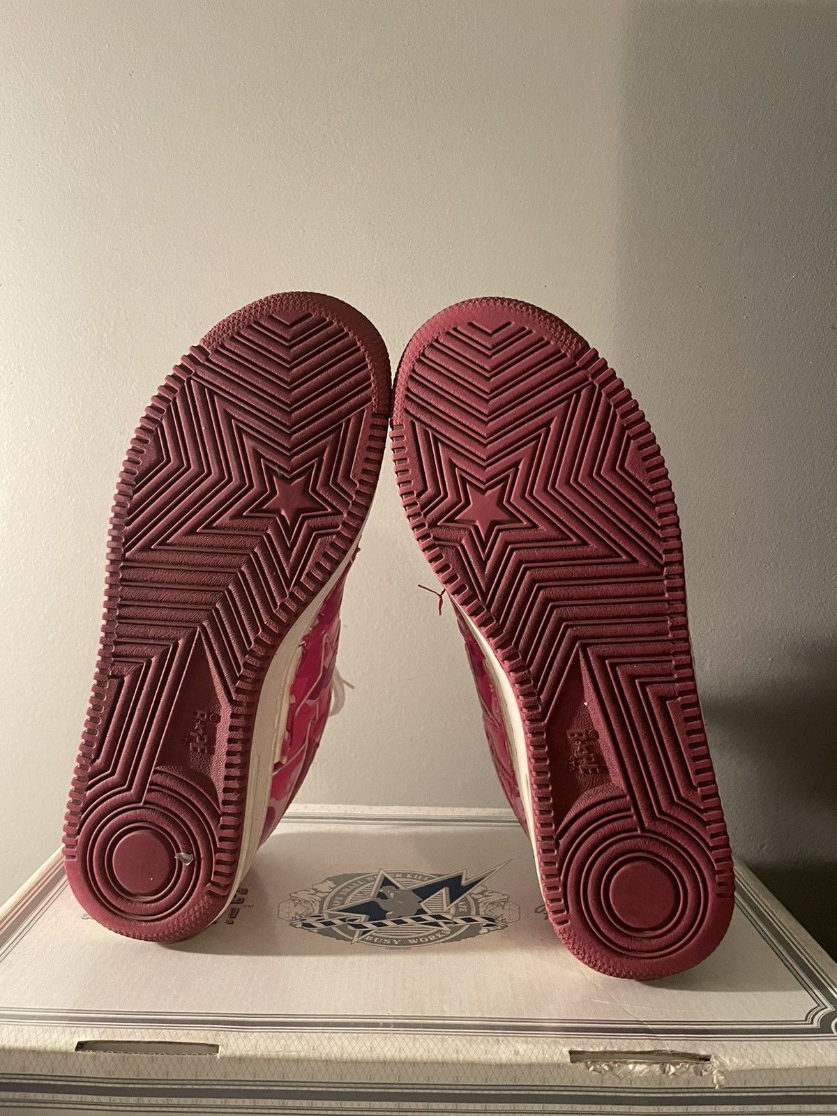 Bape Bape Pink camo bapesta Size US 10.5 / EU 43-44 - 5 Thumbnail