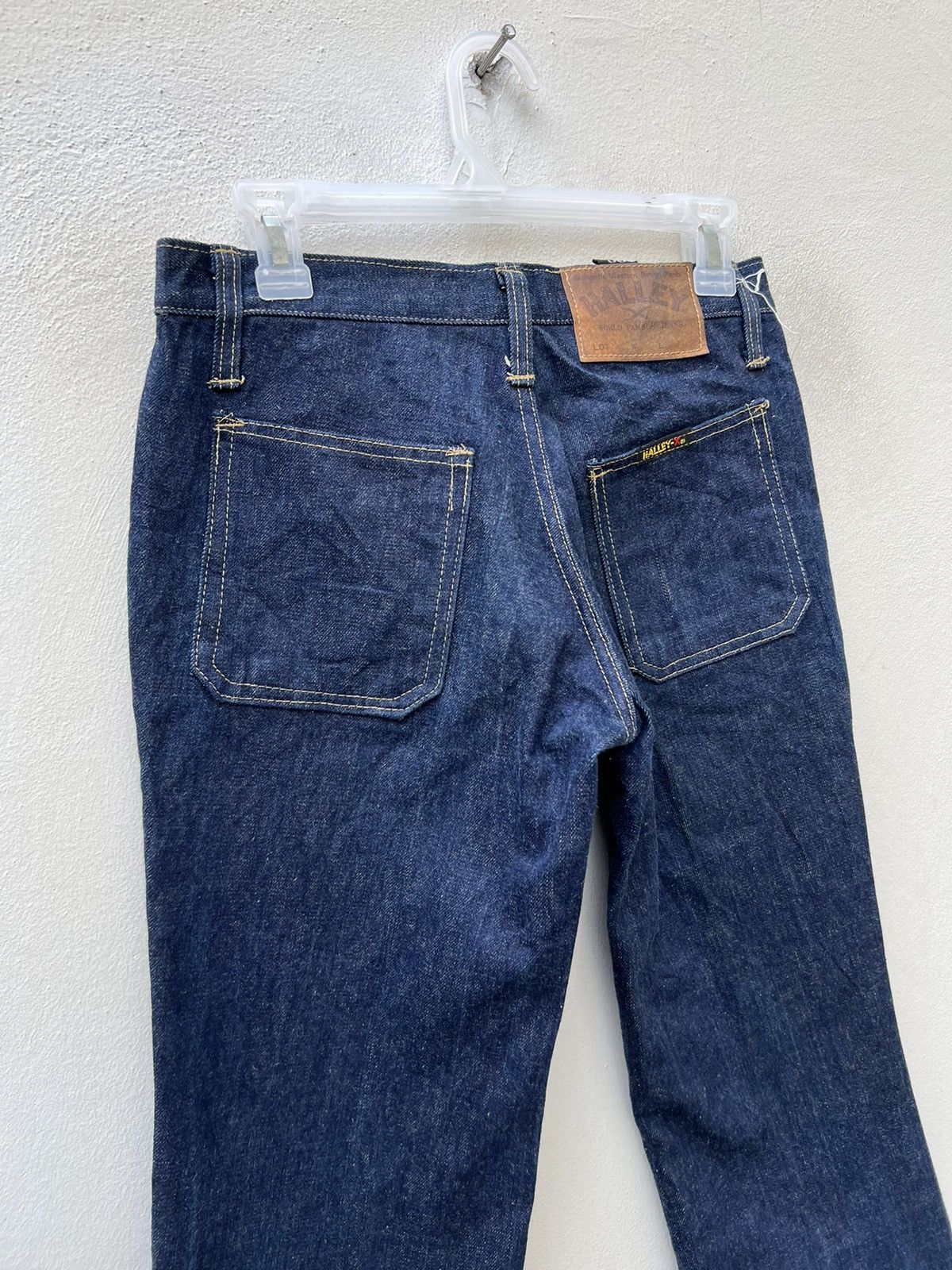 Vintage Vintage 70s Halley-X Denim Super Flare Jeans Size US 28 / EU 44 - 13 Thumbnail
