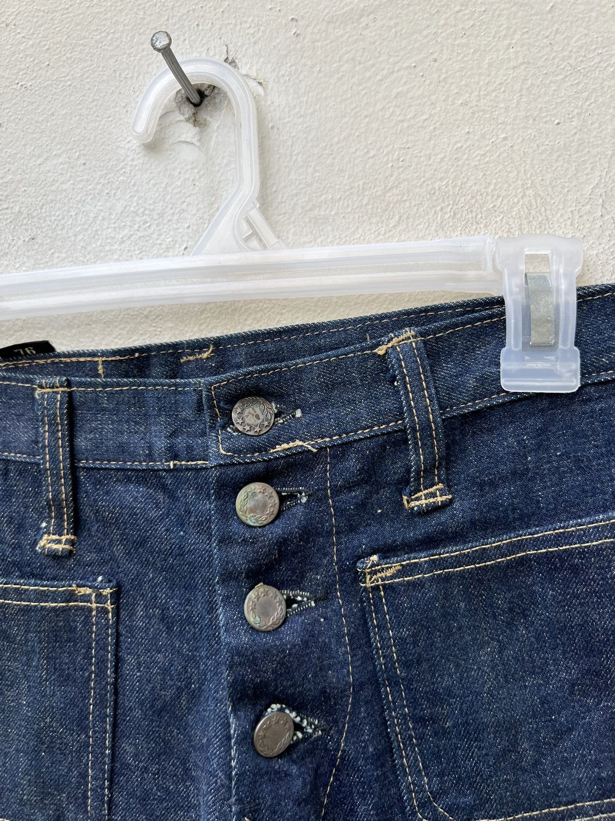 Vintage Vintage 70s Halley-X Denim Super Flare Jeans Size US 28 / EU 44 - 5 Thumbnail