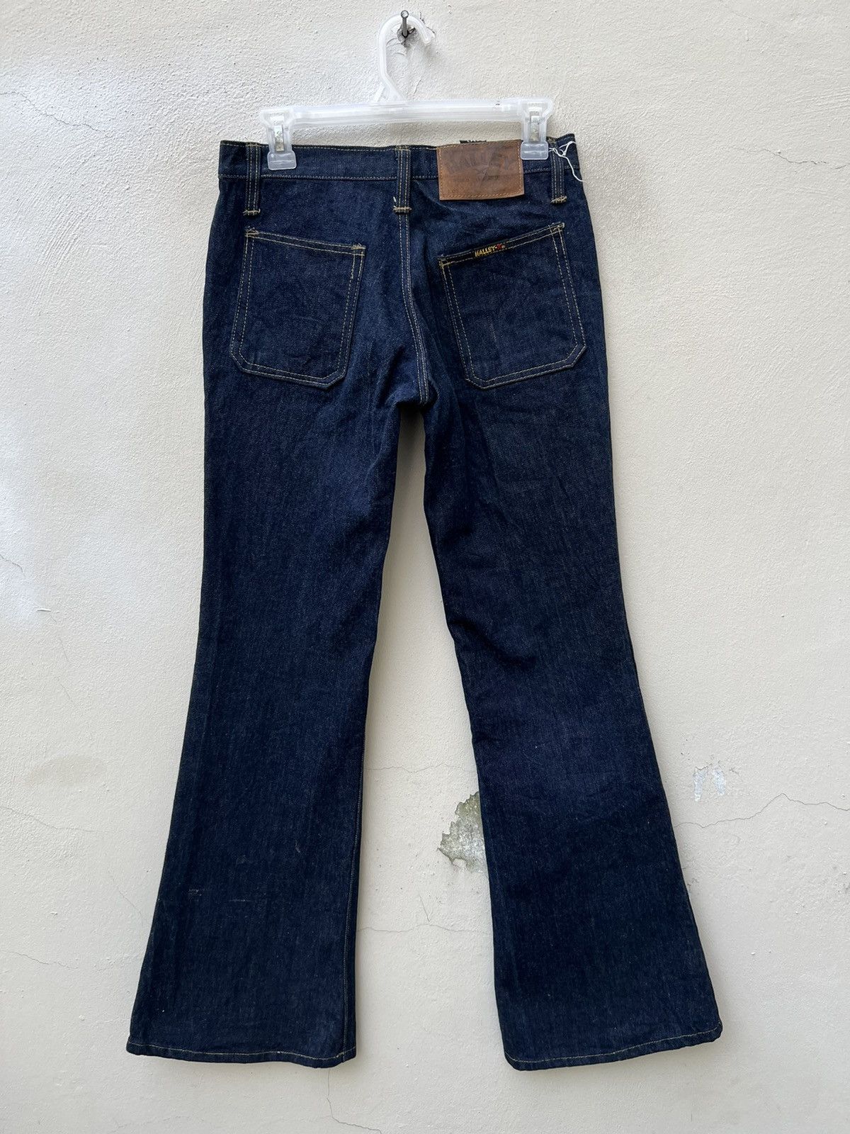 Vintage Vintage 70s Halley-X Denim Super Flare Jeans Size US 28 / EU 44 - 12 Thumbnail