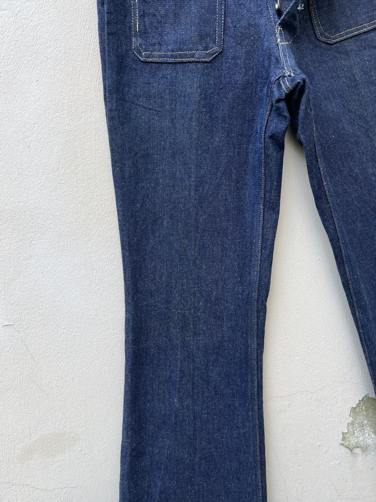 Vintage Vintage 70s Halley-X Denim Super Flare Jeans Size US 28 / EU 44 - 7 Thumbnail