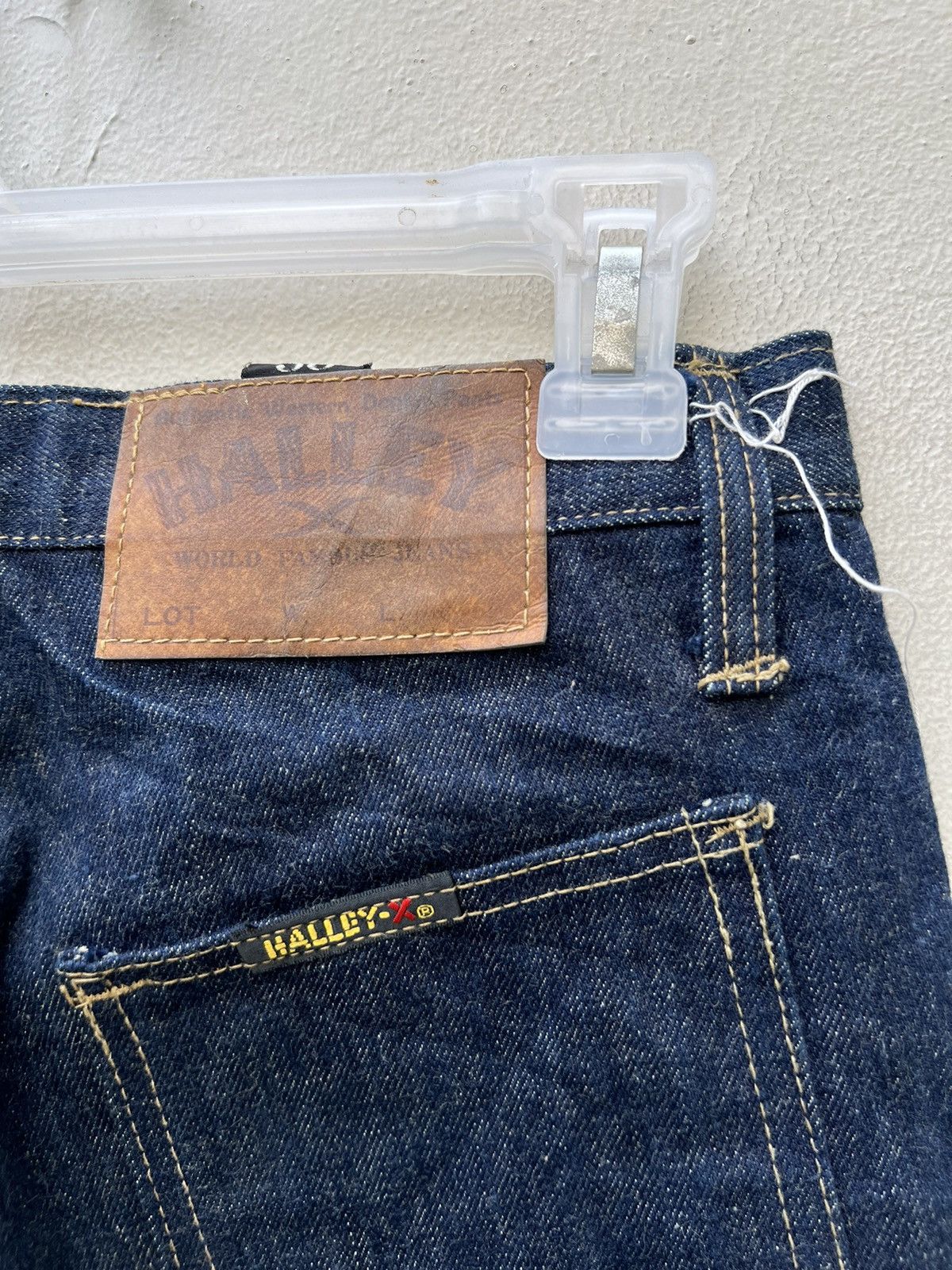 Vintage Vintage 70s Halley-X Denim Super Flare Jeans Size US 28 / EU 44 - 16 Thumbnail