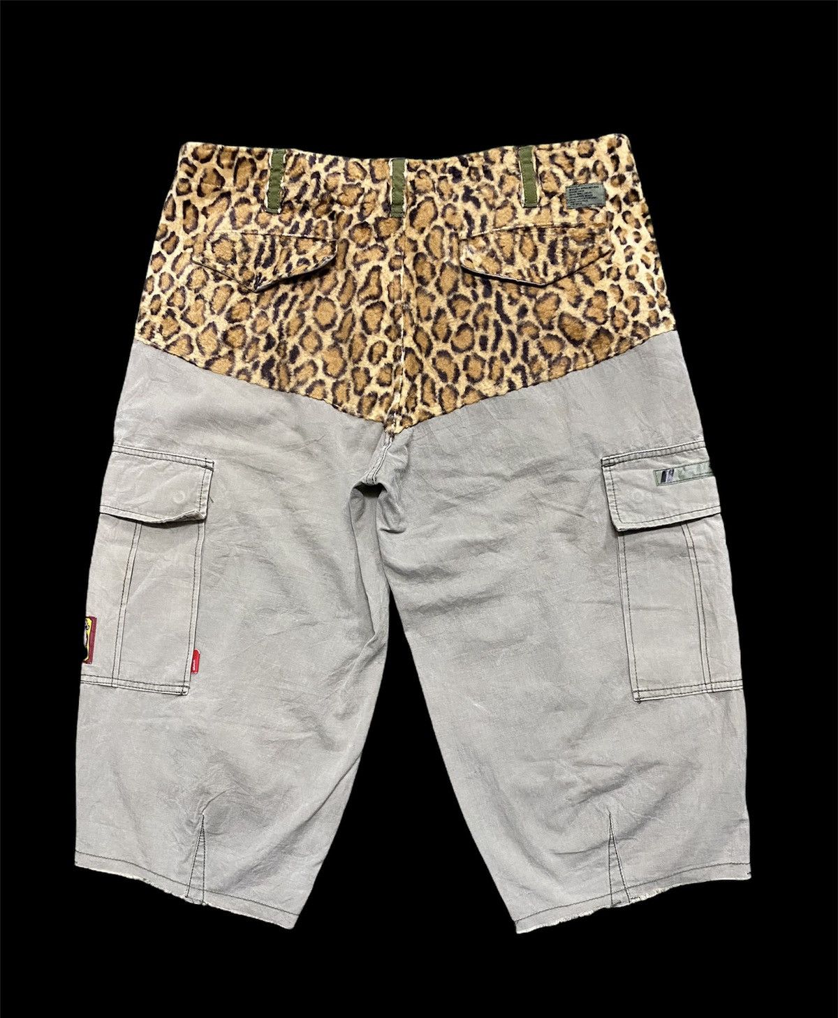Wtaps size M Leopard print shorts WTAPS JUNGLE CHOPPED LEOPARD