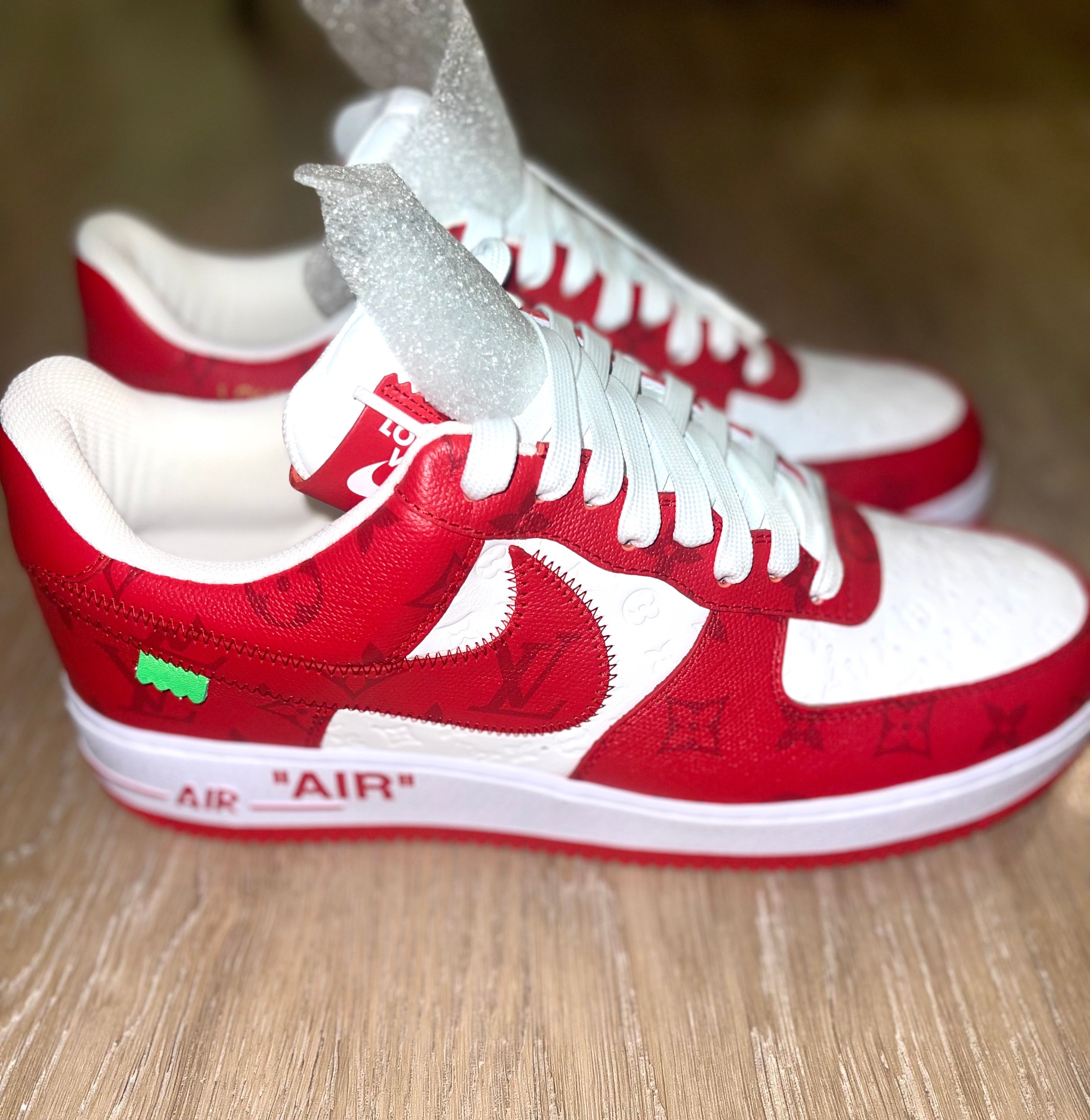 How To: Louis Vuitton (Supreme) Air Force Ones 