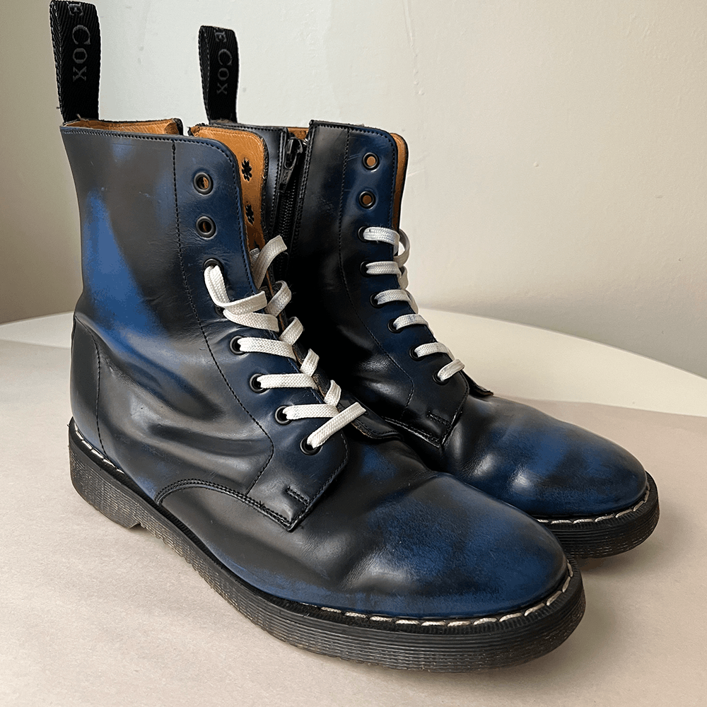 George Cox RARE - Zip-Up Combat Boots - Made in England | Grailed