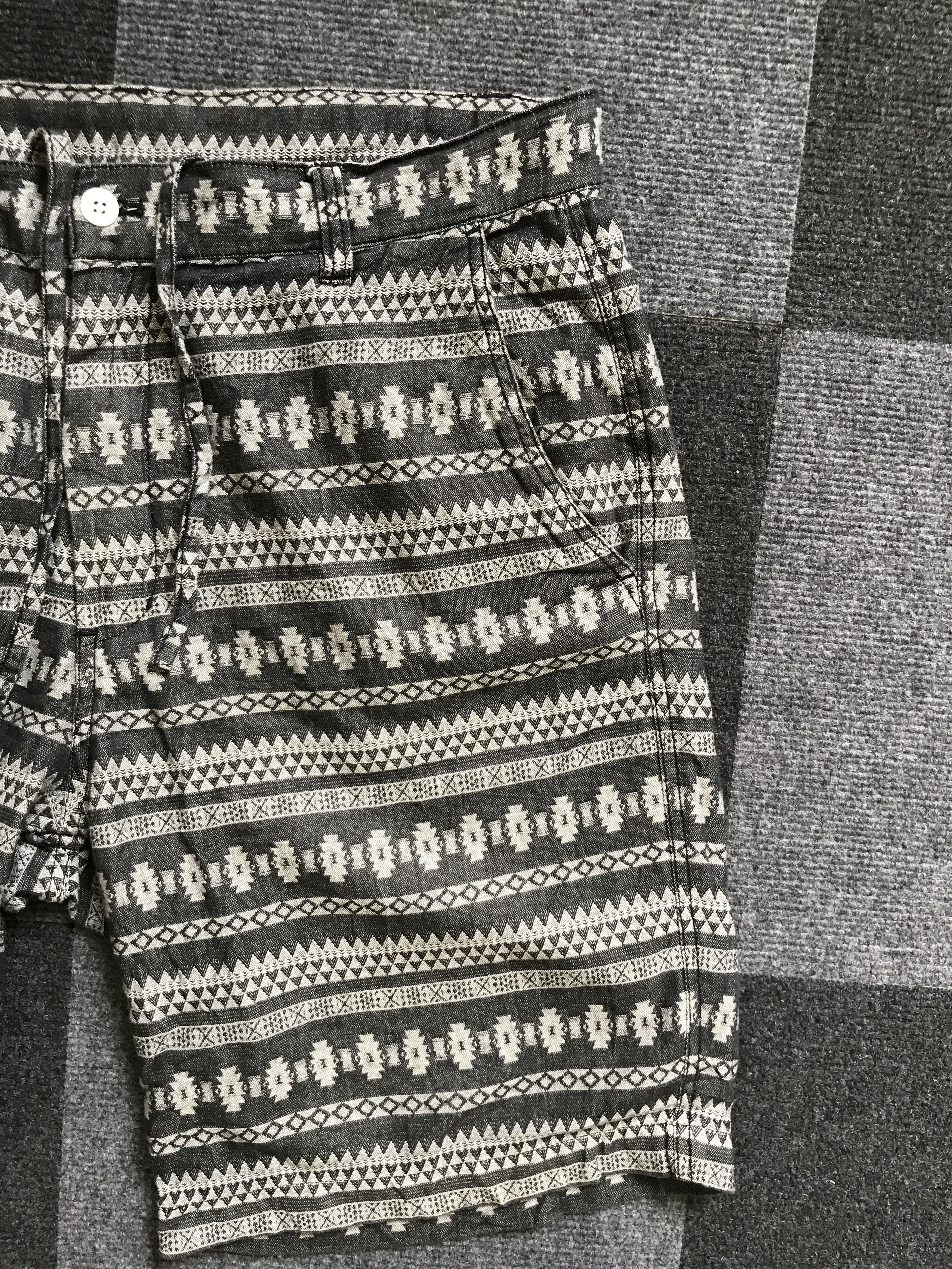 Japanese Brand SP8 ZSURF Full Navajo Light Short Pant Size US 33 - 4 Thumbnail