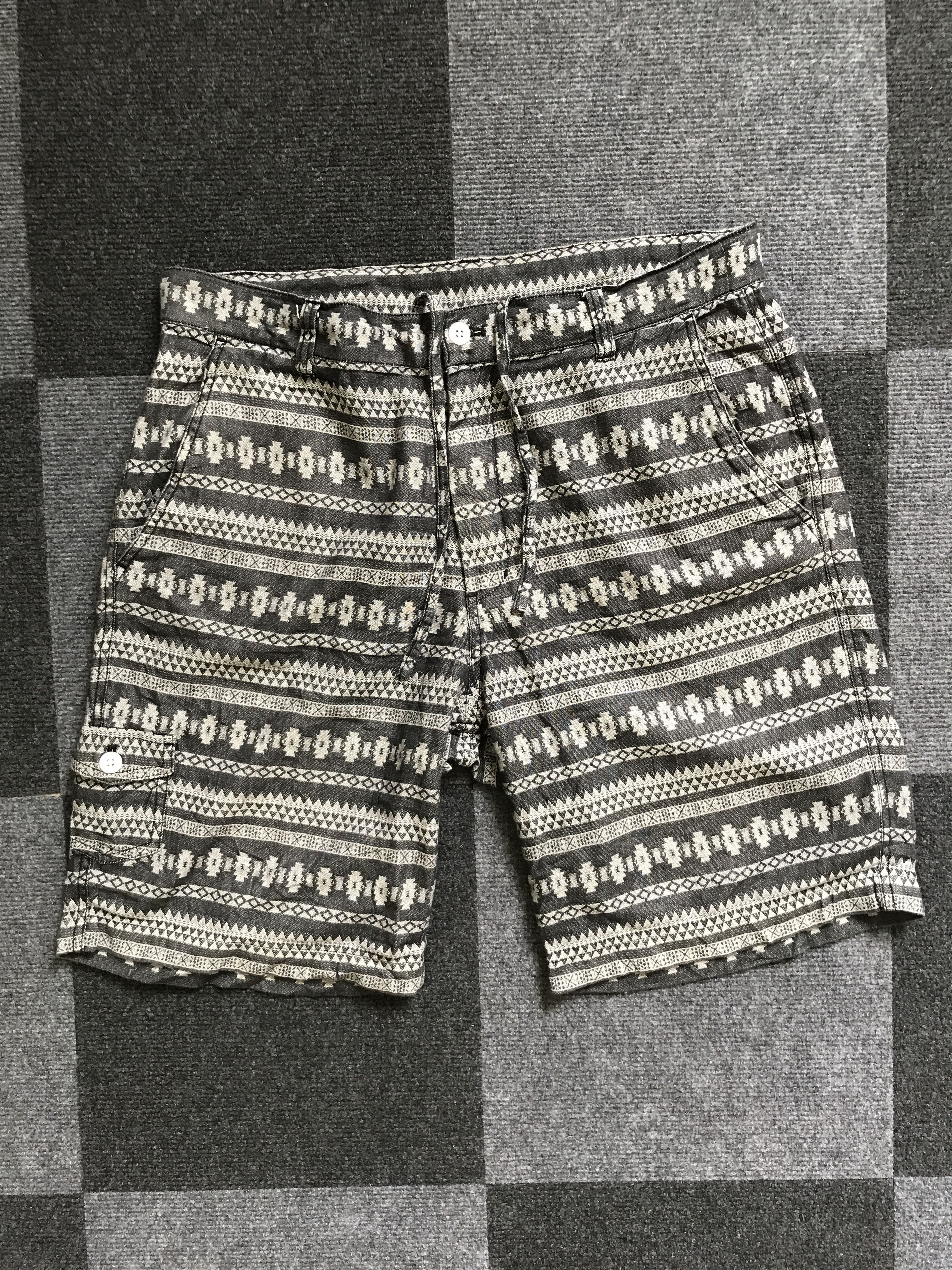 Japanese Brand SP8 ZSURF Full Navajo Light Short Pant Size US 33 - 3 Thumbnail