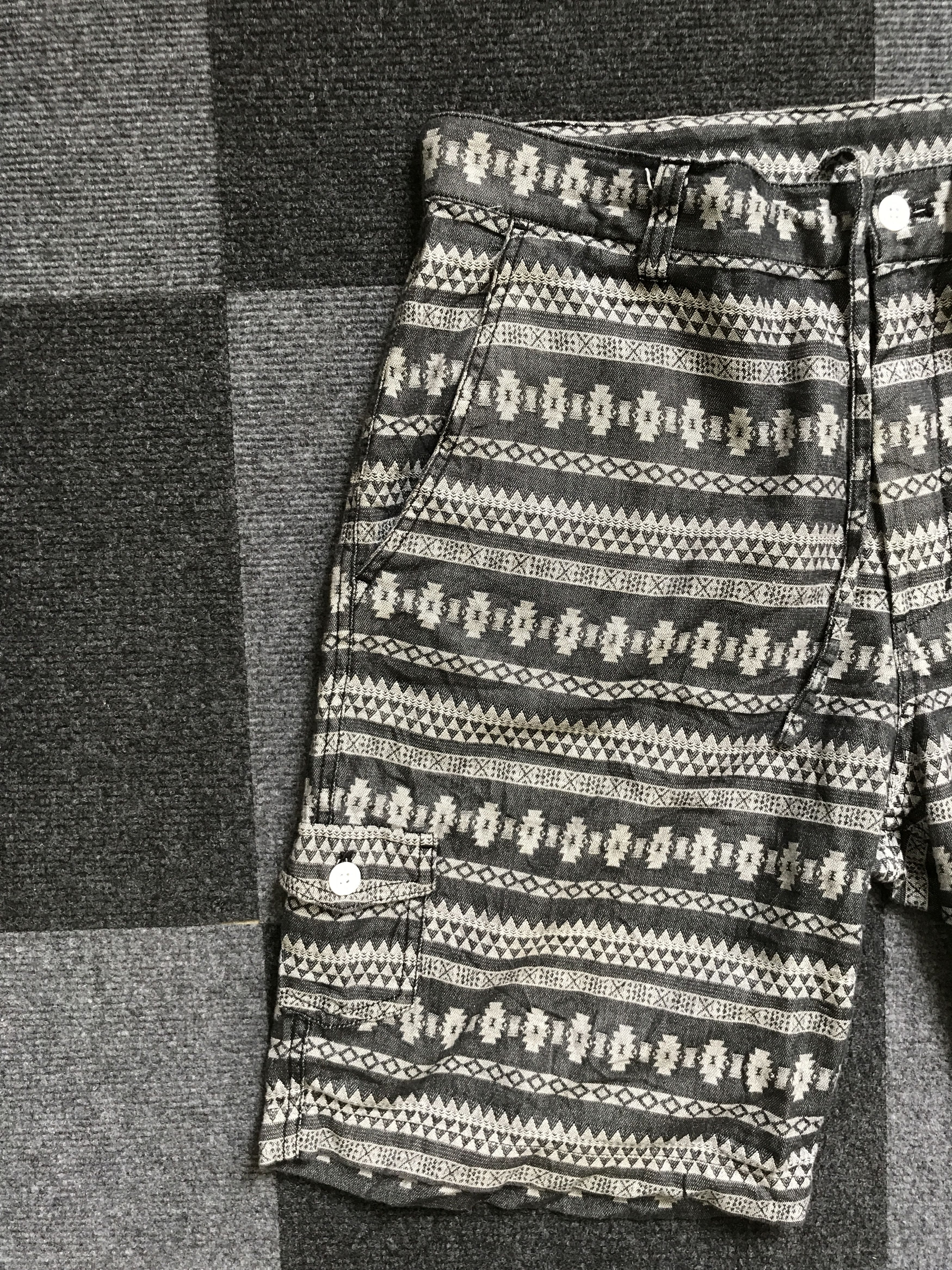 Japanese Brand SP8 ZSURF Full Navajo Light Short Pant Size US 33 - 5 Thumbnail