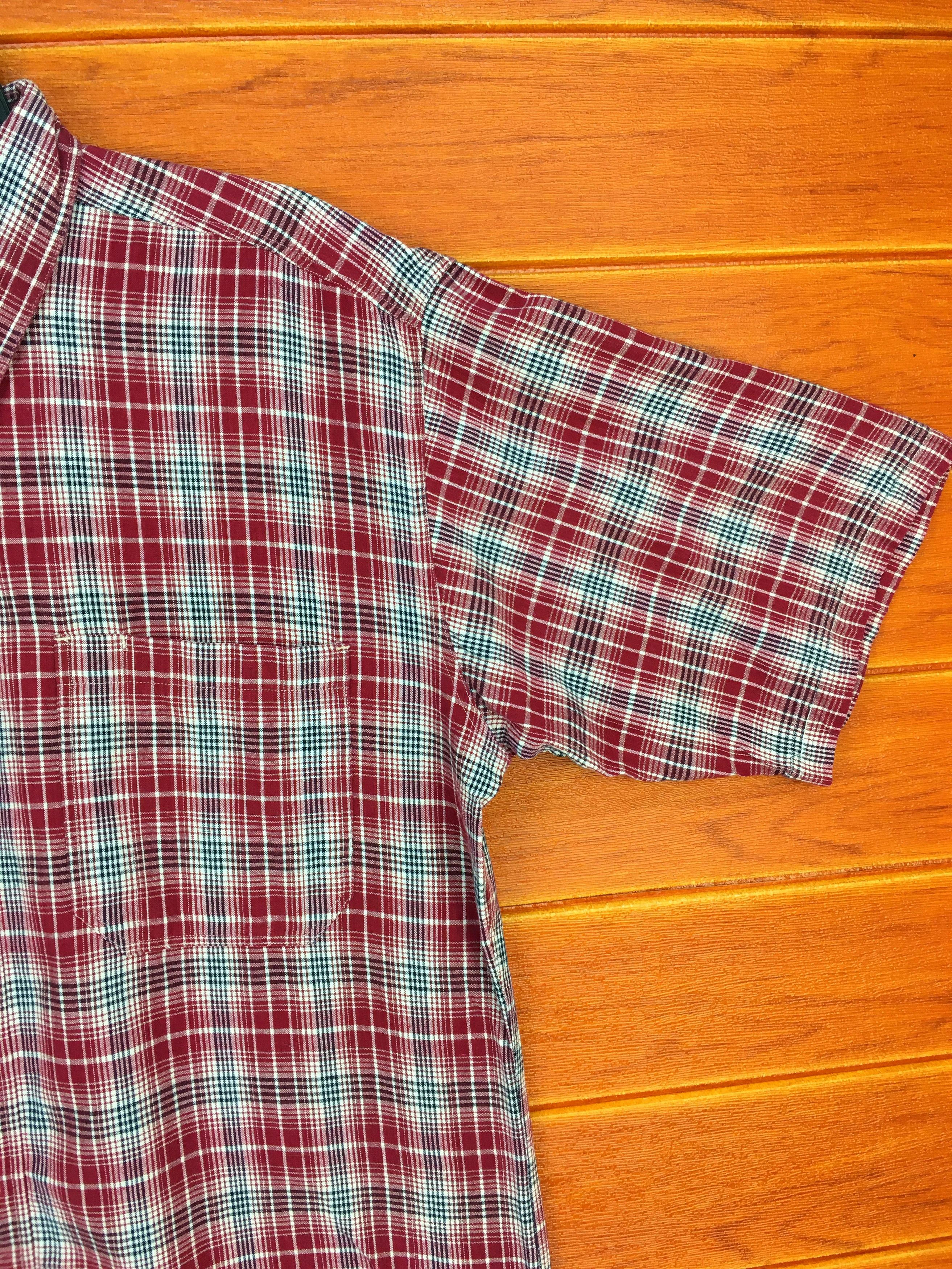 Woolrich Woolen Mills WOOLRICH Checkered Red Button Up Shirt Size US L / EU 52-54 / 3 - 5 Thumbnail