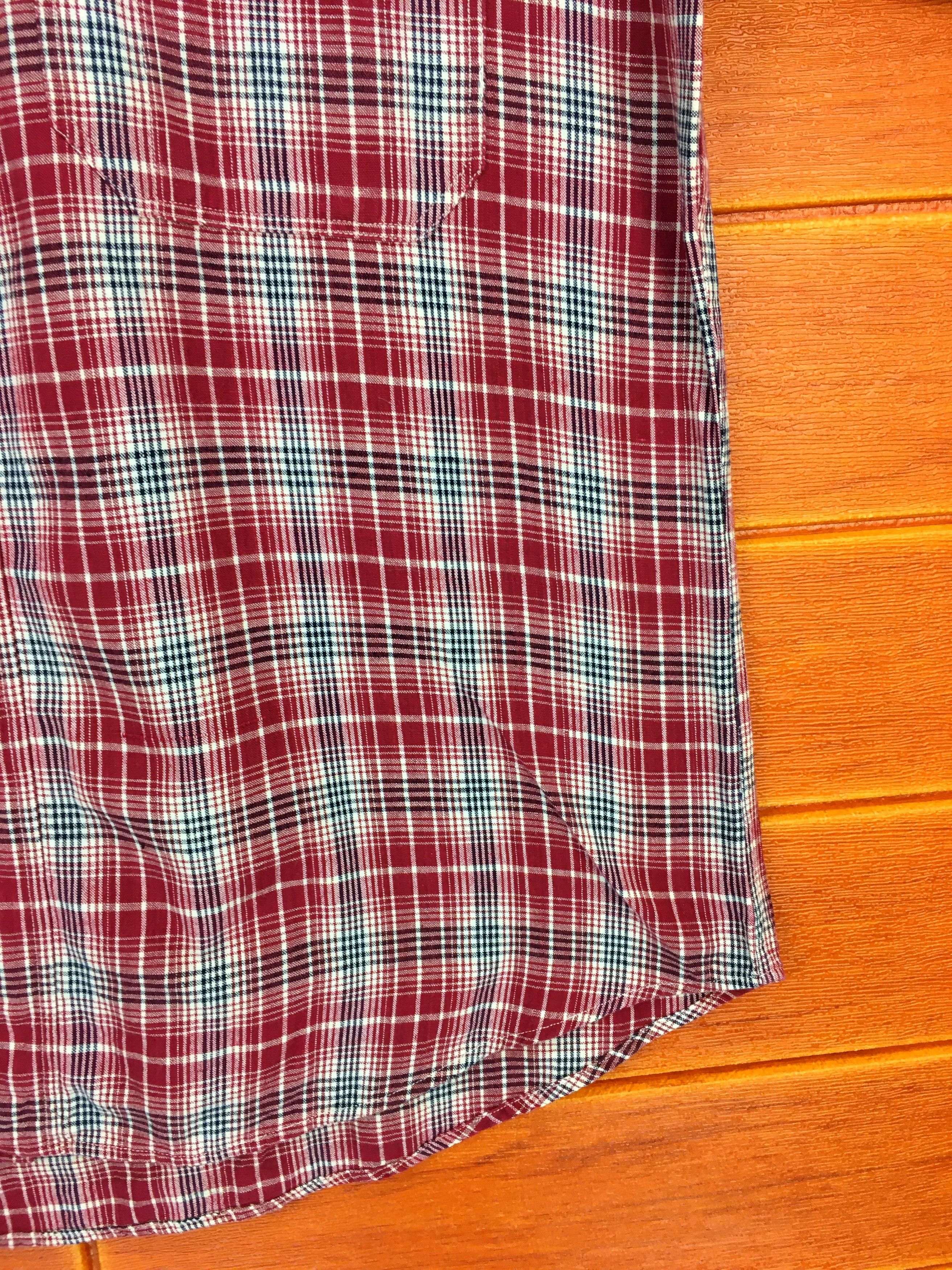 Woolrich Woolen Mills WOOLRICH Checkered Red Button Up Shirt Size US L / EU 52-54 / 3 - 4 Thumbnail
