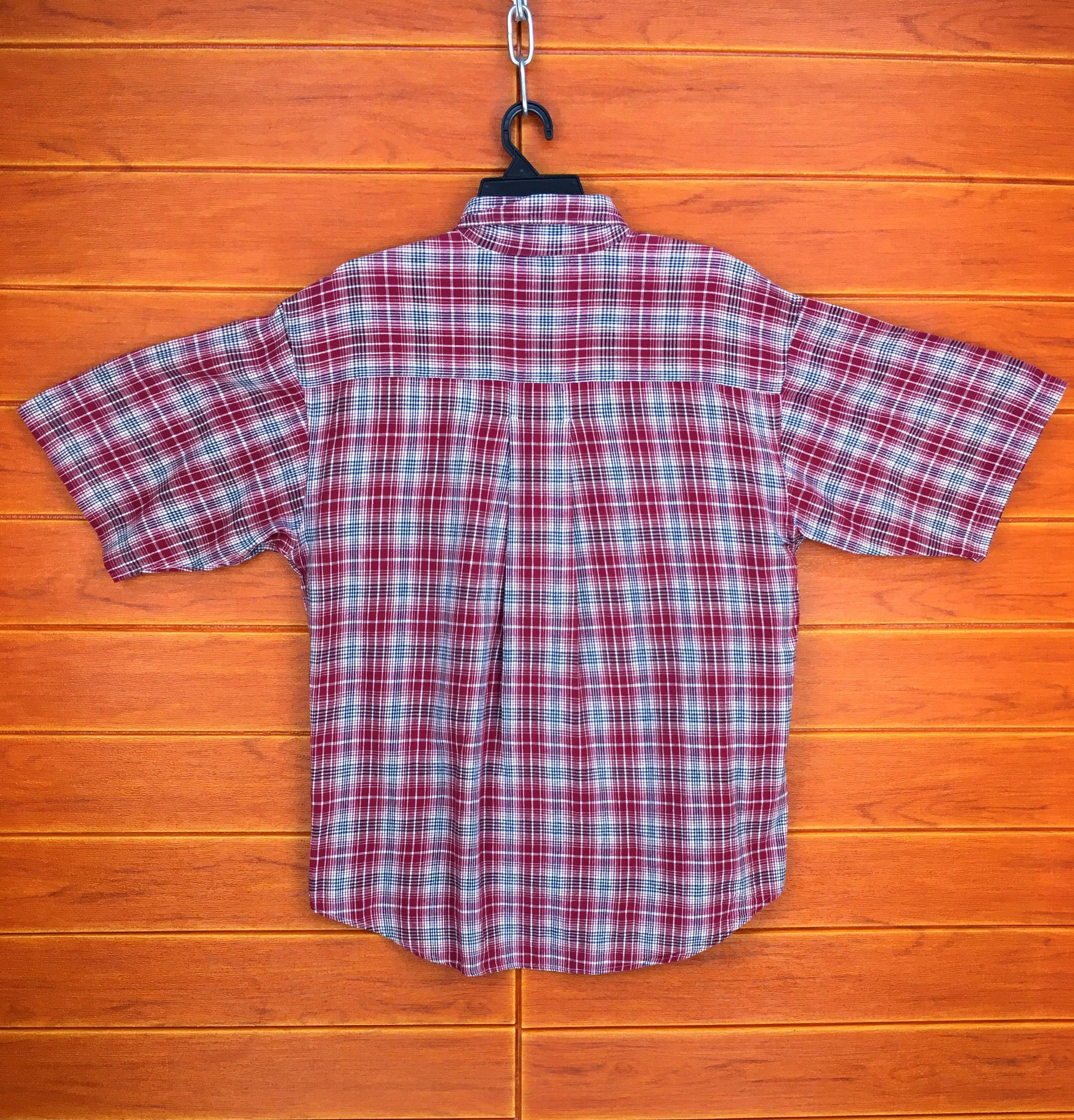 Woolrich Woolen Mills WOOLRICH Checkered Red Button Up Shirt Size US L / EU 52-54 / 3 - 7 Thumbnail