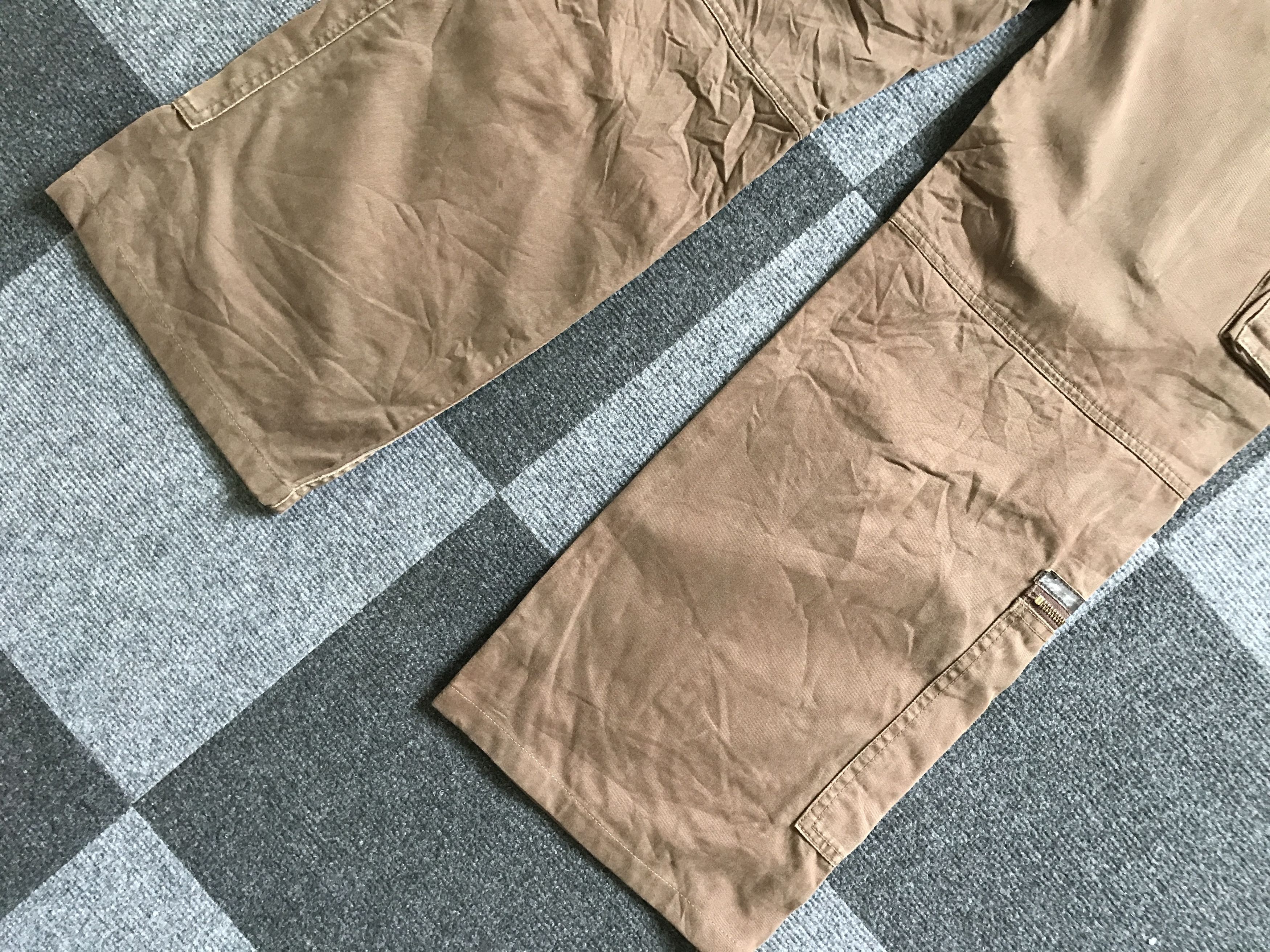 Japanese Brand CP115 Royal Flash Japan Multipocket Tactical Parachute Pant Size US 34 / EU 50 - 14 Thumbnail