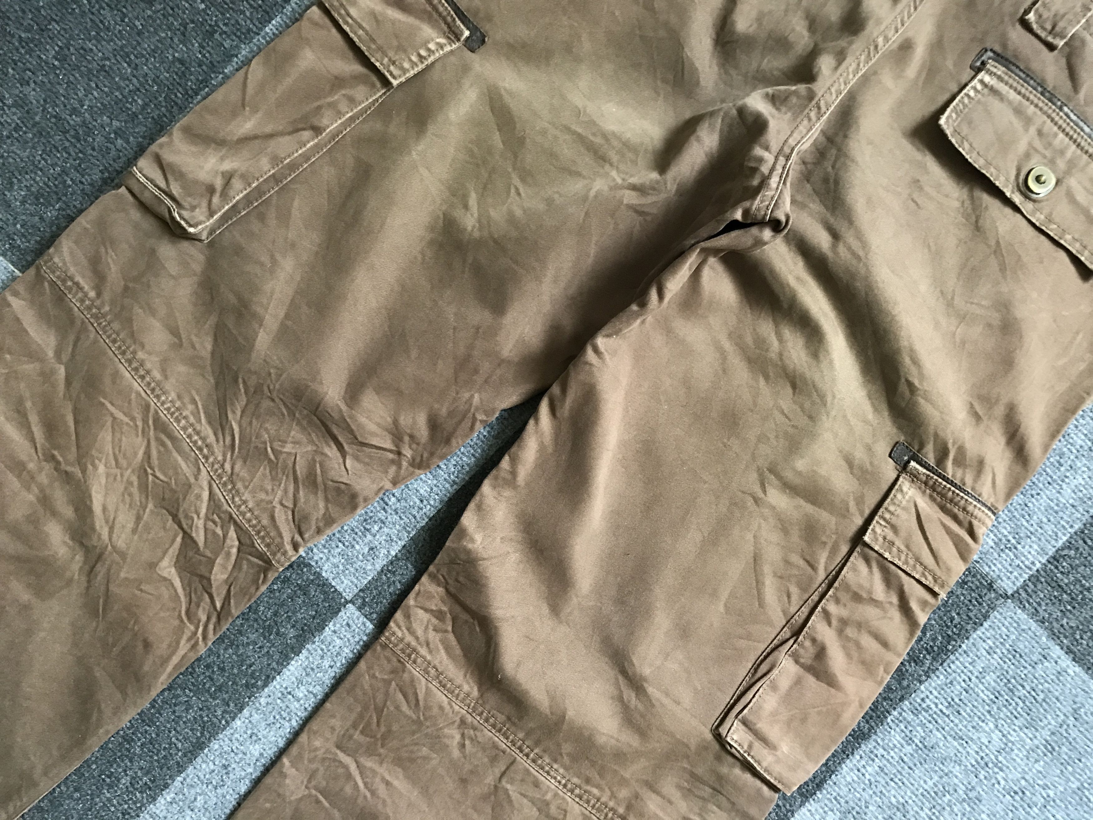 Japanese Brand CP115 Royal Flash Japan Multipocket Tactical Parachute Pant Size US 34 / EU 50 - 13 Thumbnail