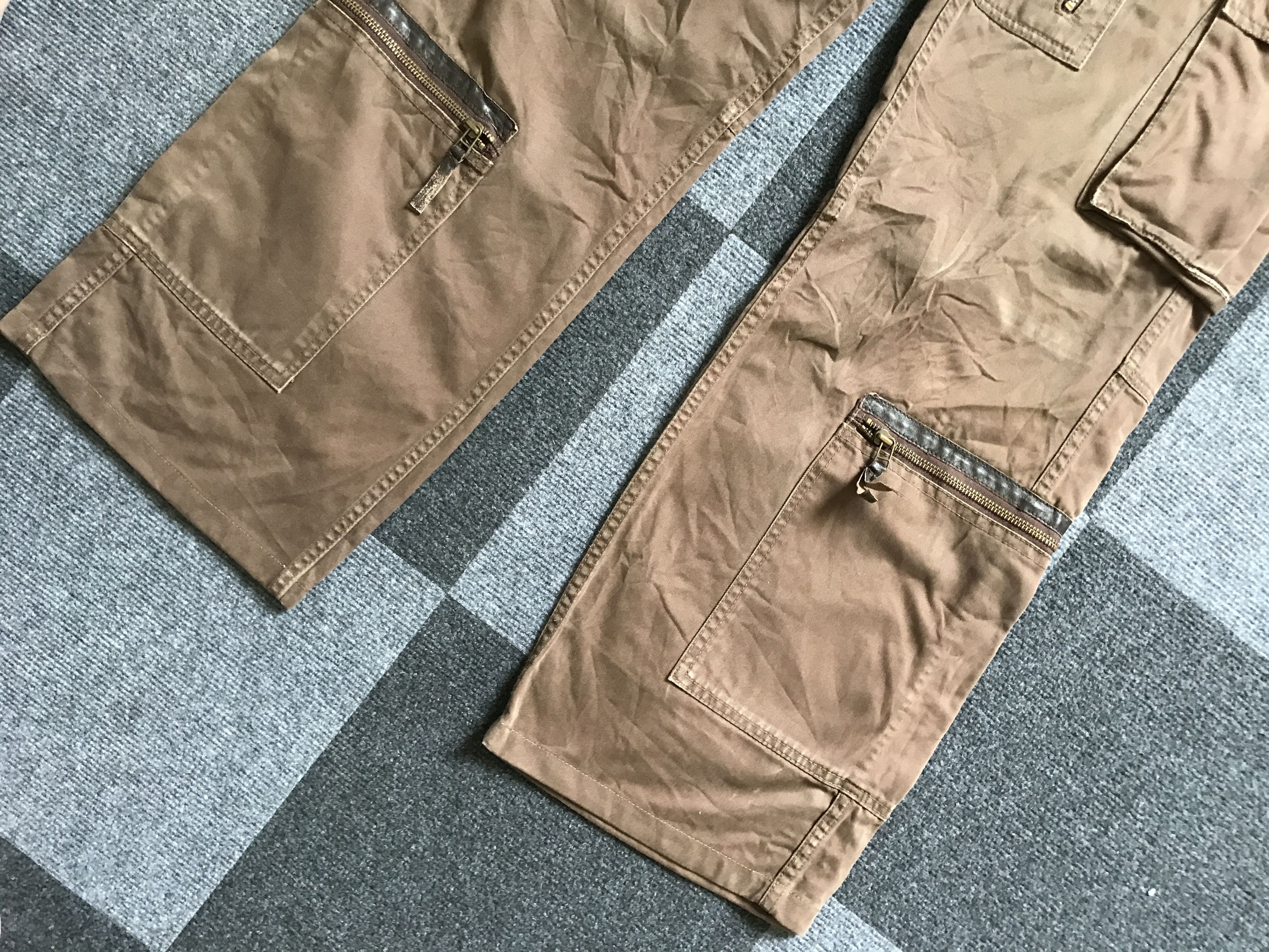 Japanese Brand CP115 Royal Flash Japan Multipocket Tactical Parachute Pant Size US 34 / EU 50 - 6 Thumbnail