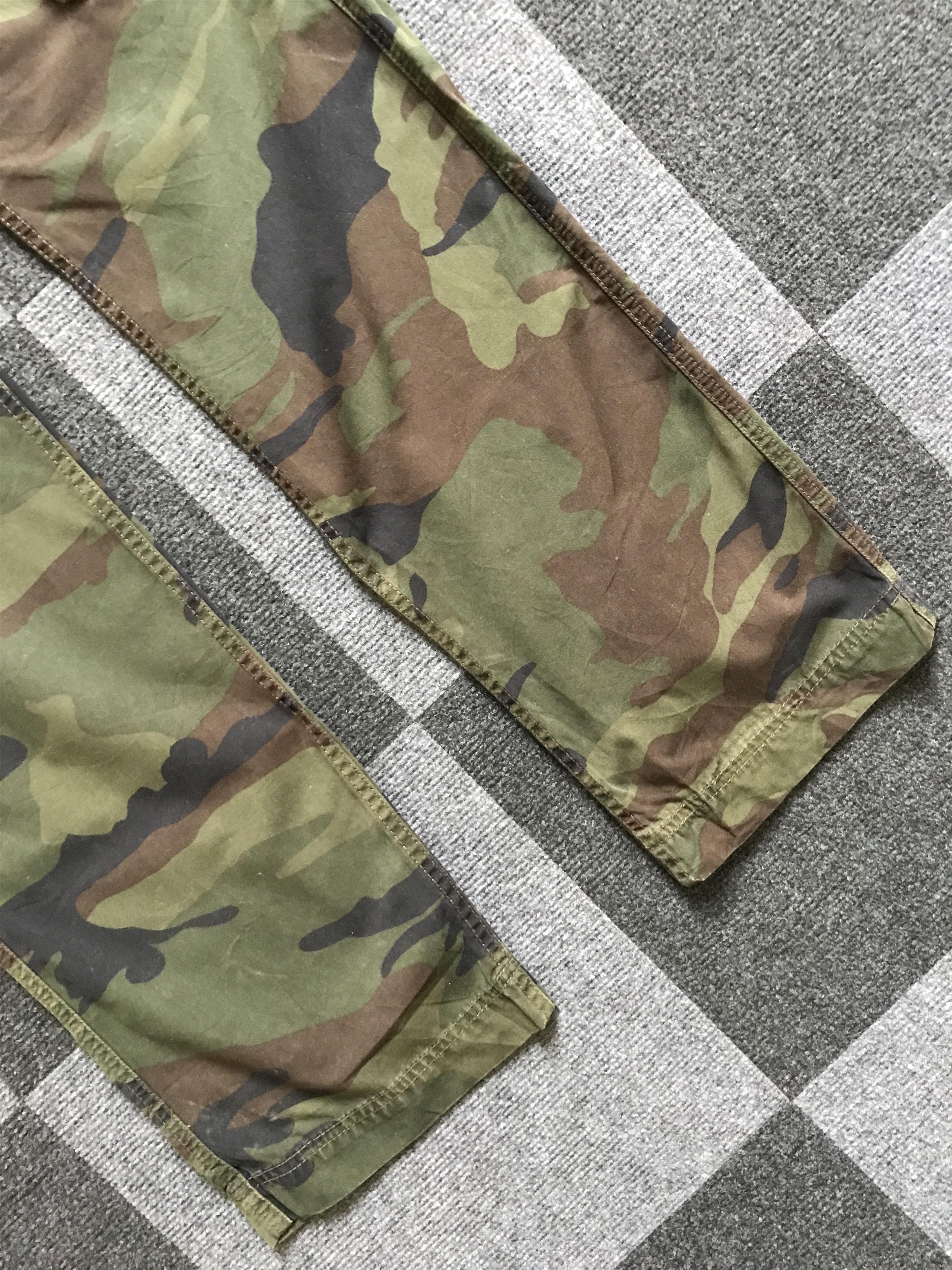 Alpha Industries CP117 ALPHA IND. Military Camo Cargo Pant Size US 27 - 7 Thumbnail