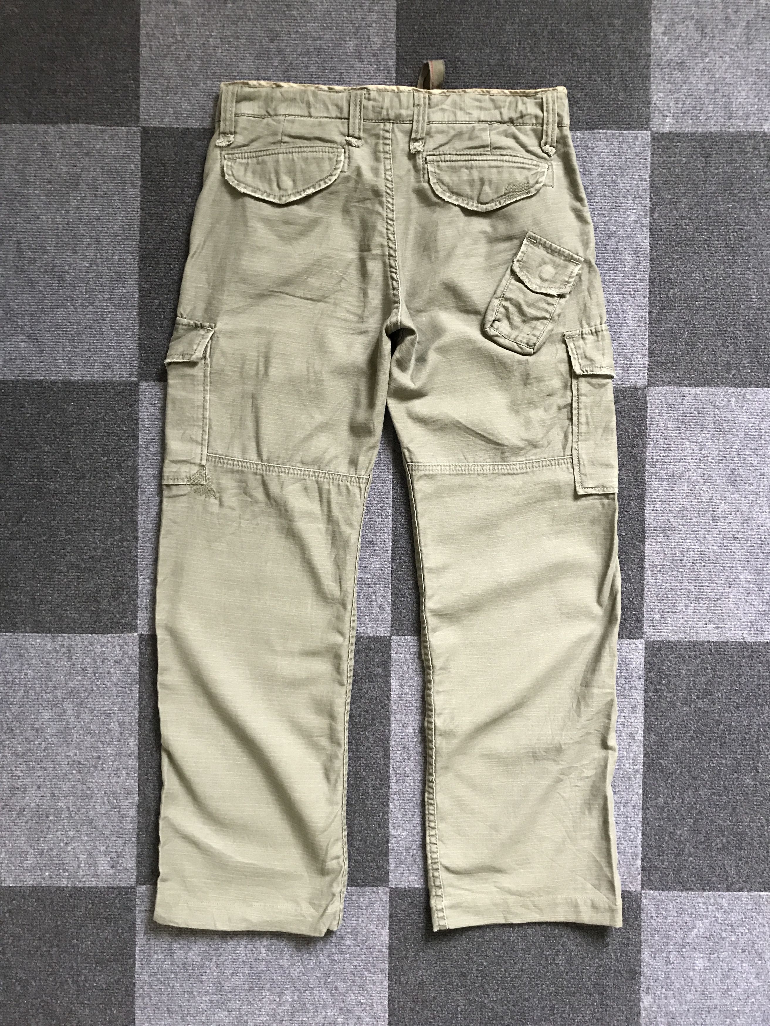 Japanese Brand CP119 ar Japan Guerrilla Bomber Design Cargo Pant Size US 32 / EU 48 - 12 Thumbnail