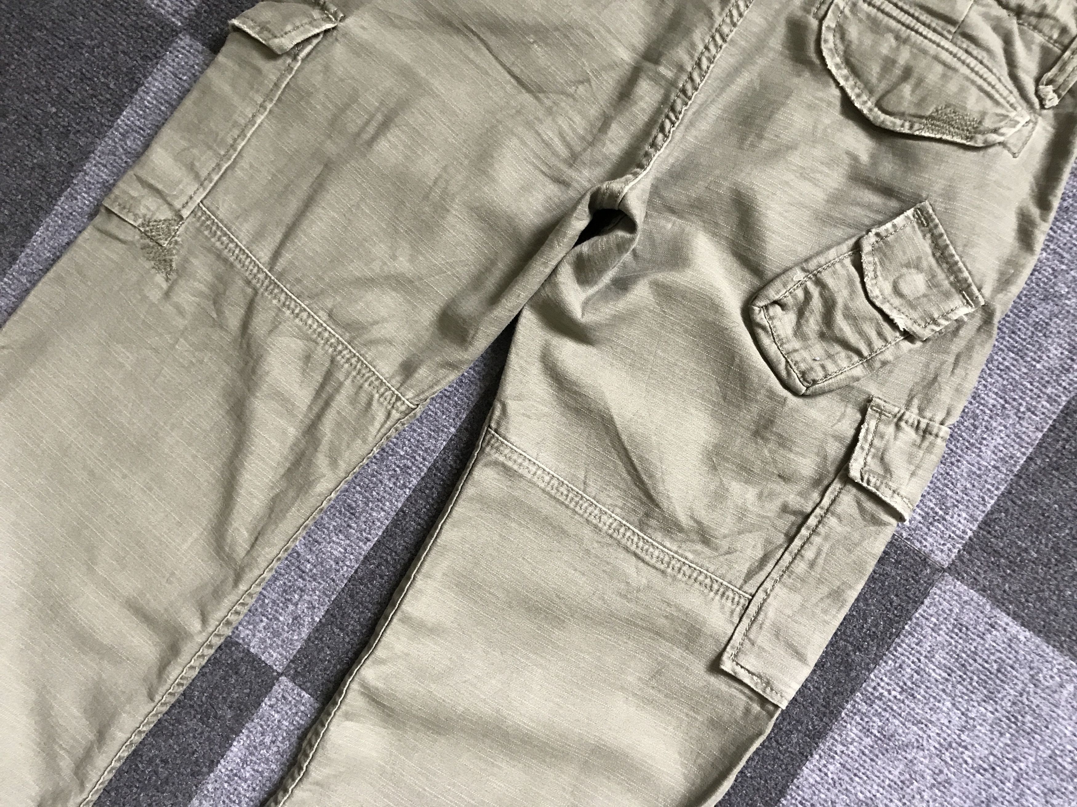 Japanese Brand CP119 ar Japan Guerrilla Bomber Design Cargo Pant Size US 32 / EU 48 - 14 Thumbnail
