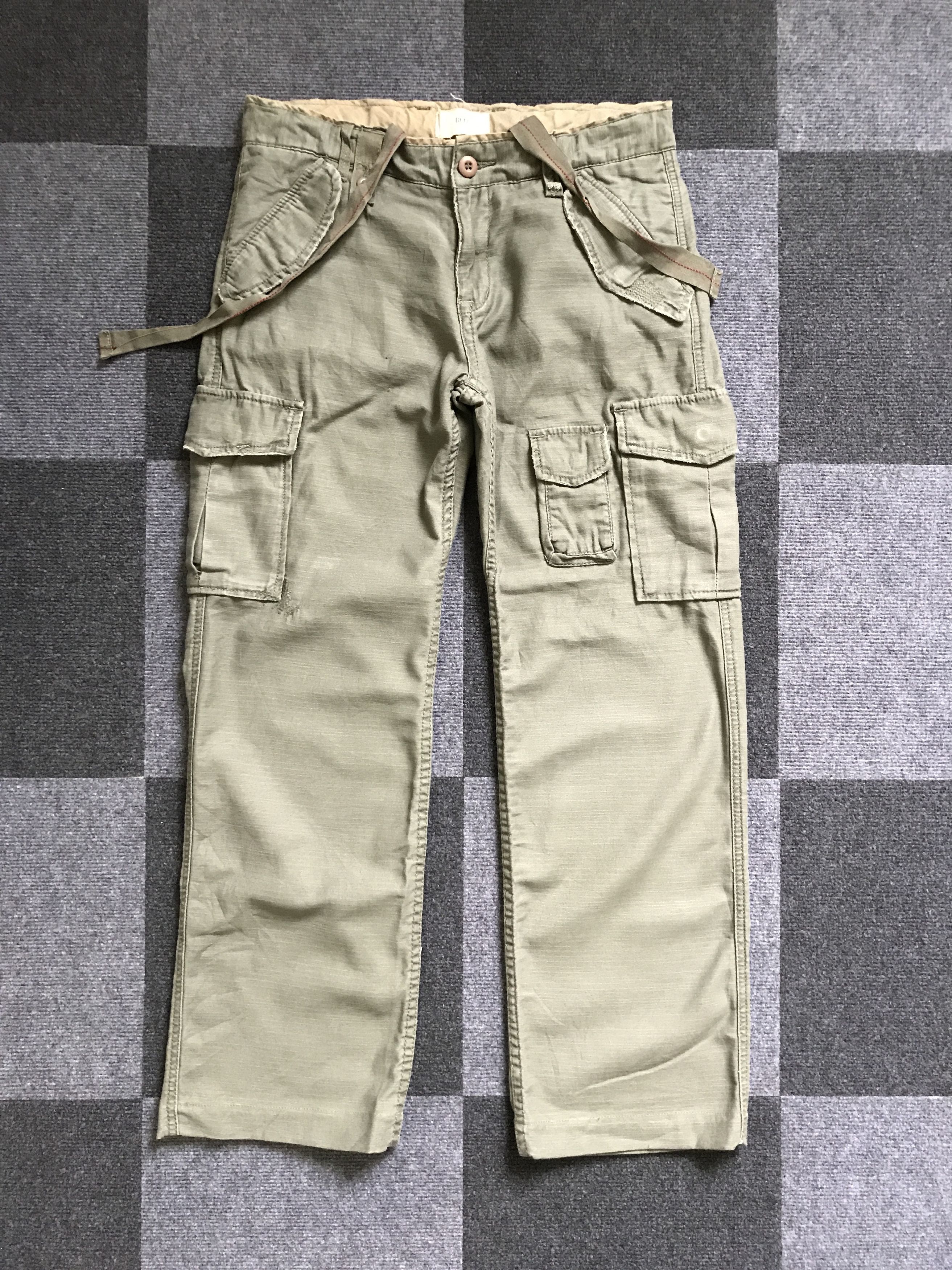 Japanese Brand CP119 ar Japan Guerrilla Bomber Design Cargo Pant Size US 32 / EU 48 - 3 Thumbnail